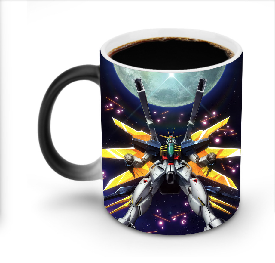 （画像用） 機動戦士ガンダム Mobile Suit Gundam 温度変色マグカップ