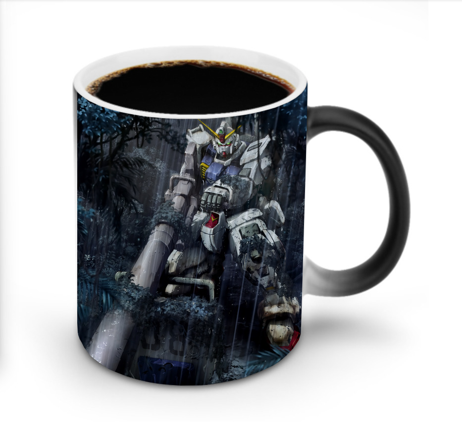 （画像用） 機動戦士ガンダム Mobile Suit Gundam 温度変色マグカップ