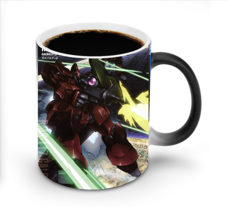 （画像用） 機動戦士ガンダム Mobile Suit Gundam 温度変色マグカップ
