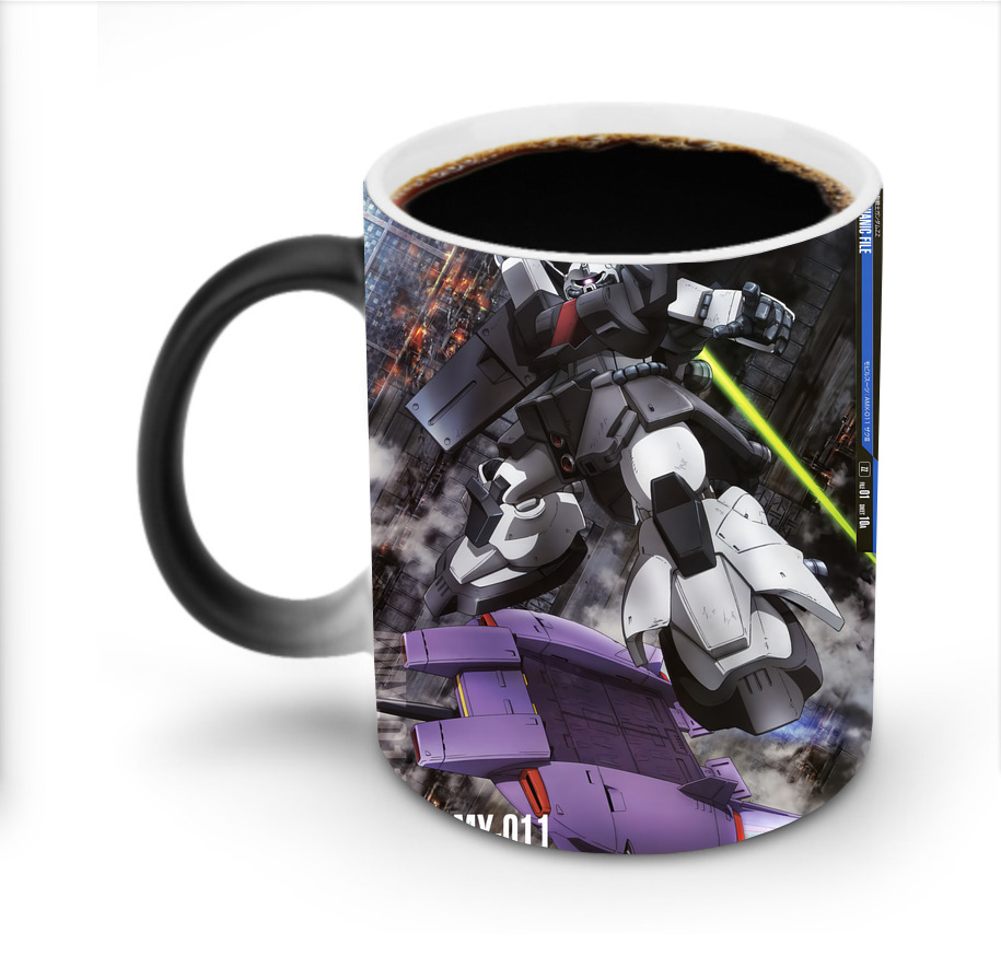 （画像用） 機動戦士ガンダム Mobile Suit Gundam 温度変色マグカップ