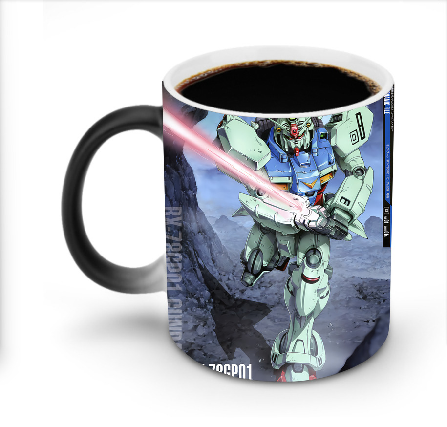 （画像用） 機動戦士ガンダム Mobile Suit Gundam 温度変色マグカップ