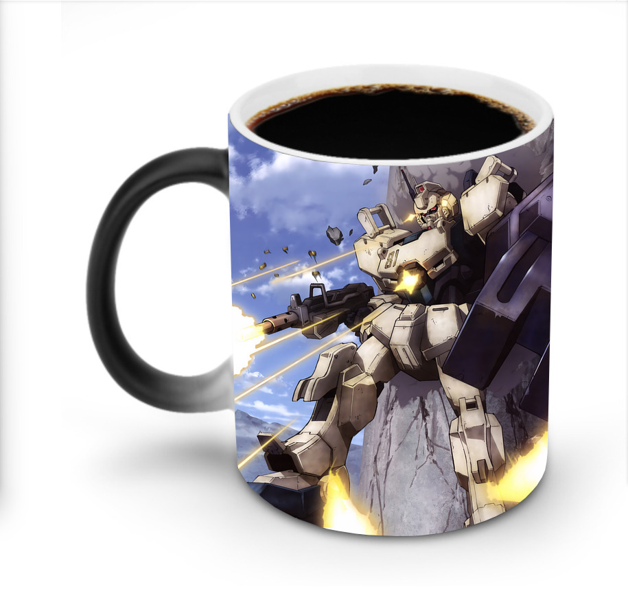 （画像用） 機動戦士ガンダム Mobile Suit Gundam 温度変色マグカップ