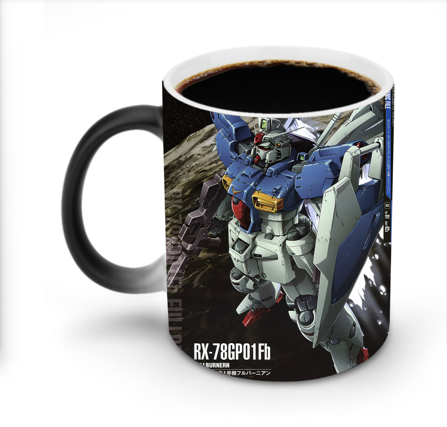 （画像用） 機動戦士ガンダム Mobile Suit Gundam 温度変色マグカップ