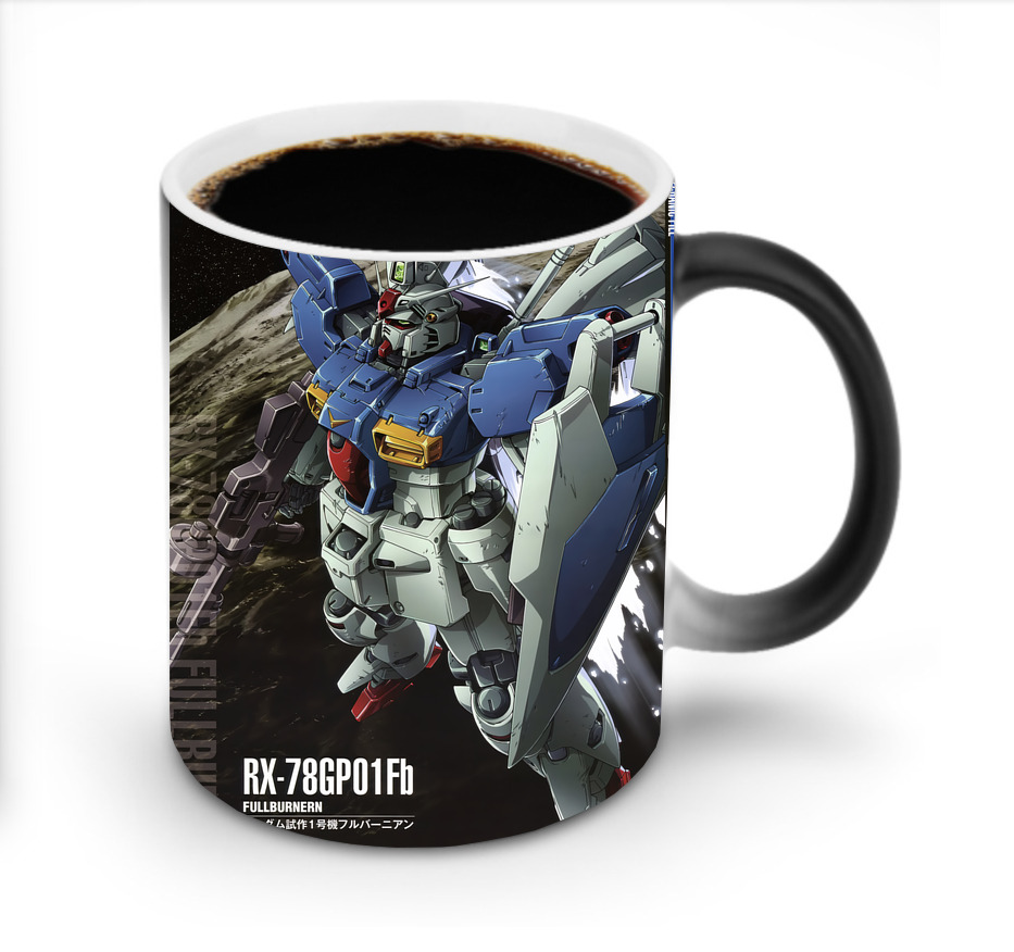 （画像用） 機動戦士ガンダム Mobile Suit Gundam 温度変色マグカップ