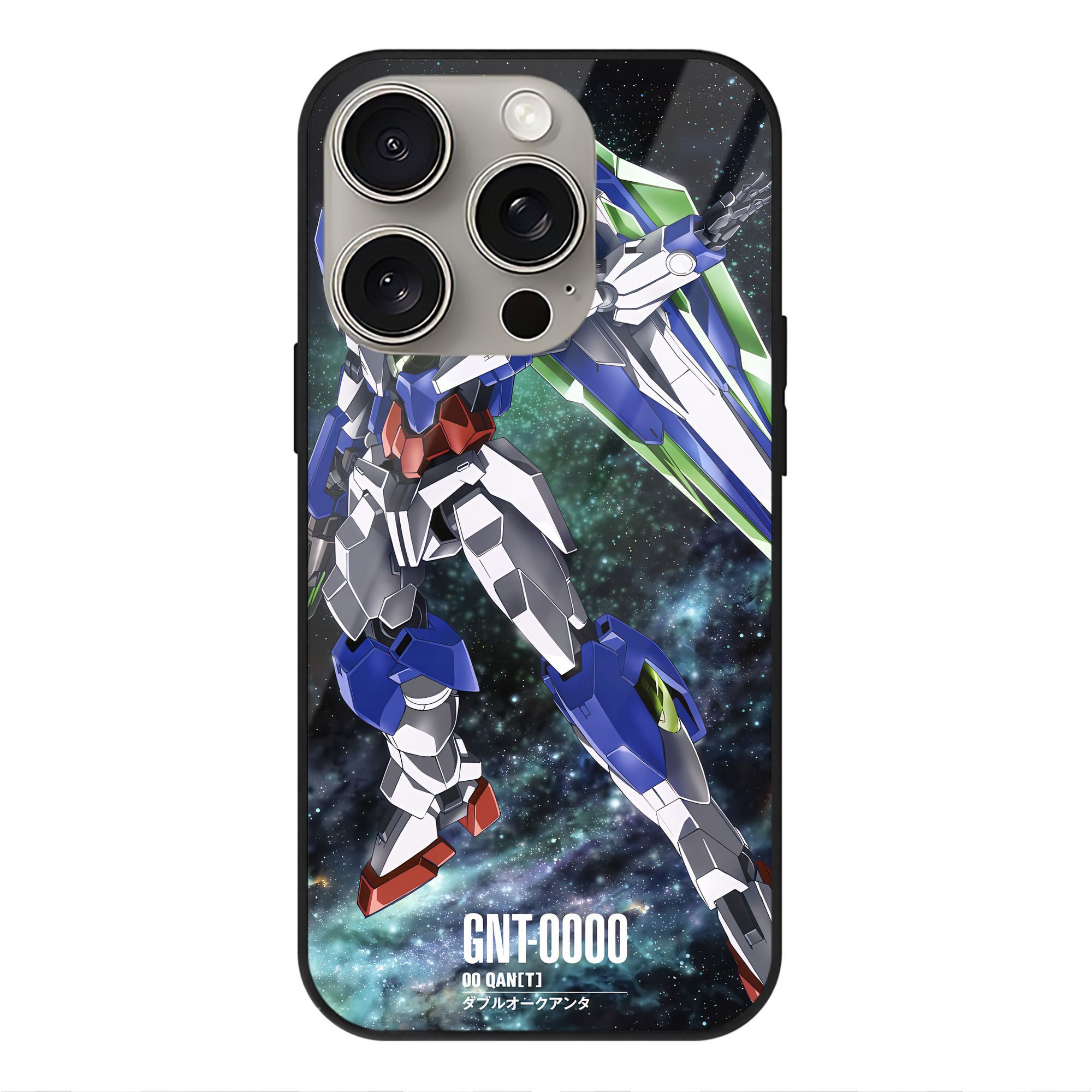 （画像用） 機動戦士ガンダム Mobile Suit Gundam 【iPhone15Pro対応】スマホケース 耐衝撃＆黄変防止 背面ガラス