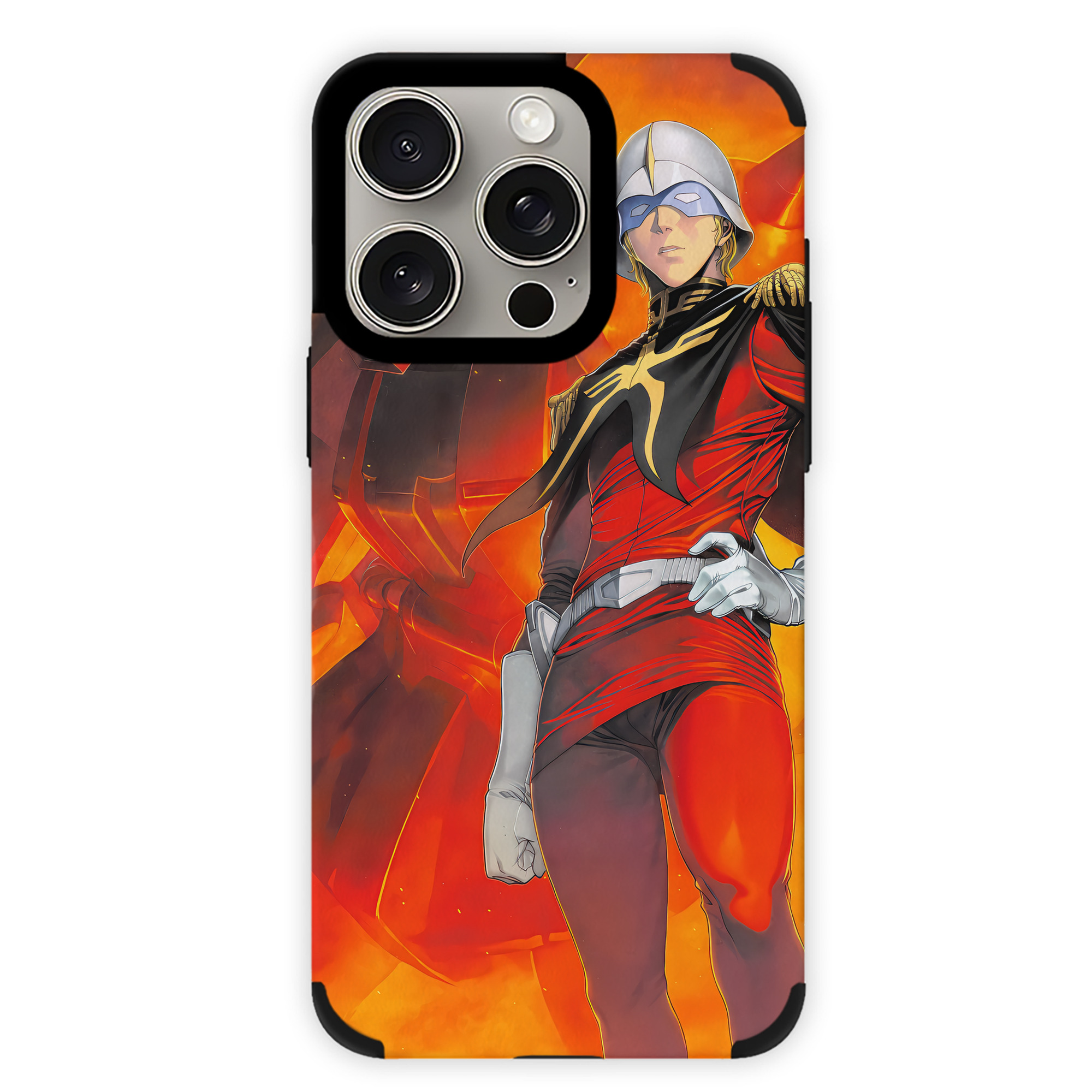 （画像用） 機動戦士ガンダム Mobile Suit Gundam 【iPhone15ProMax対応】 PUレザー スマホケース 耐衝撃＆黄変防止