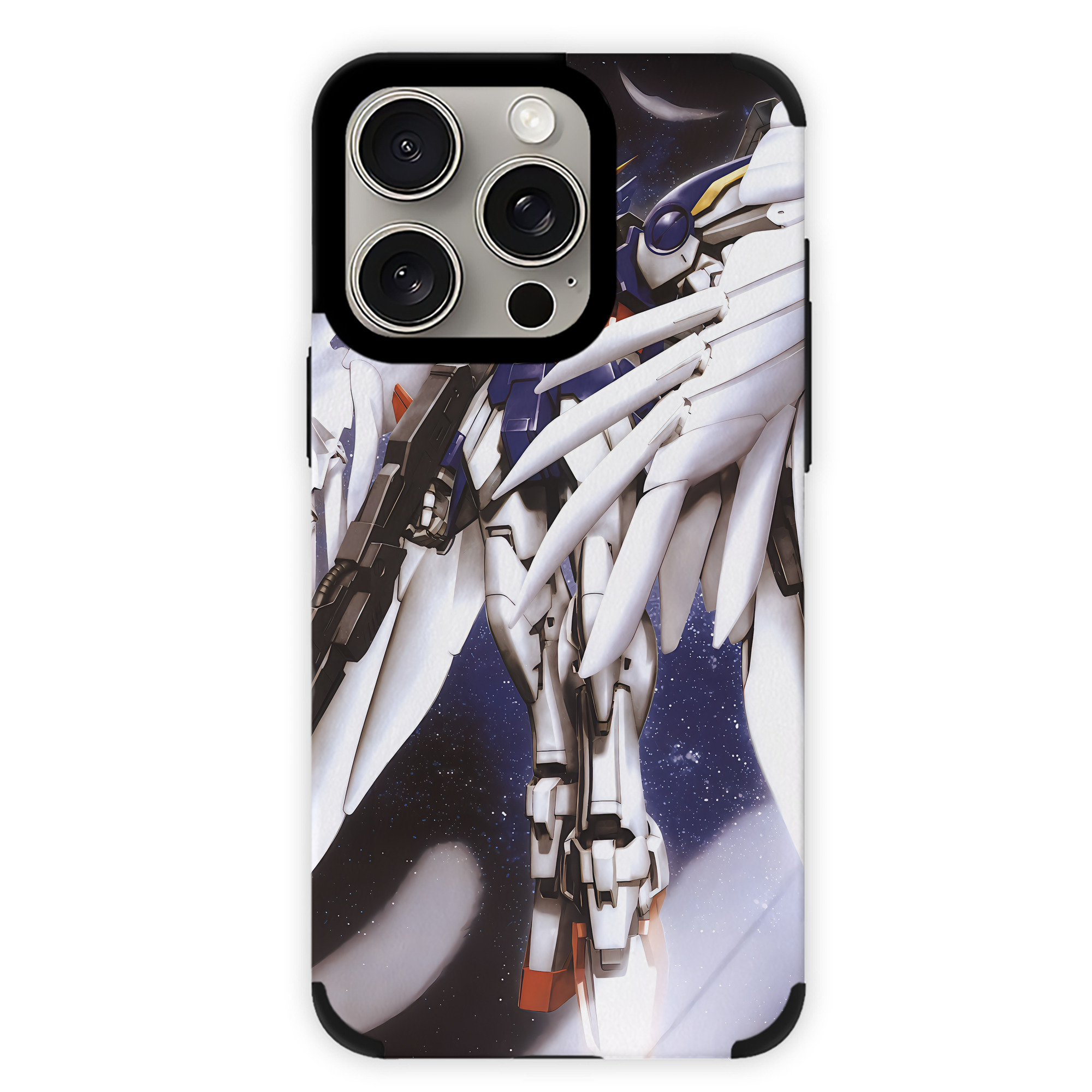 （画像用） 機動戦士ガンダム Mobile Suit Gundam 【iPhone15ProMax対応】 PUレザー スマホケース 耐衝撃＆黄変防止