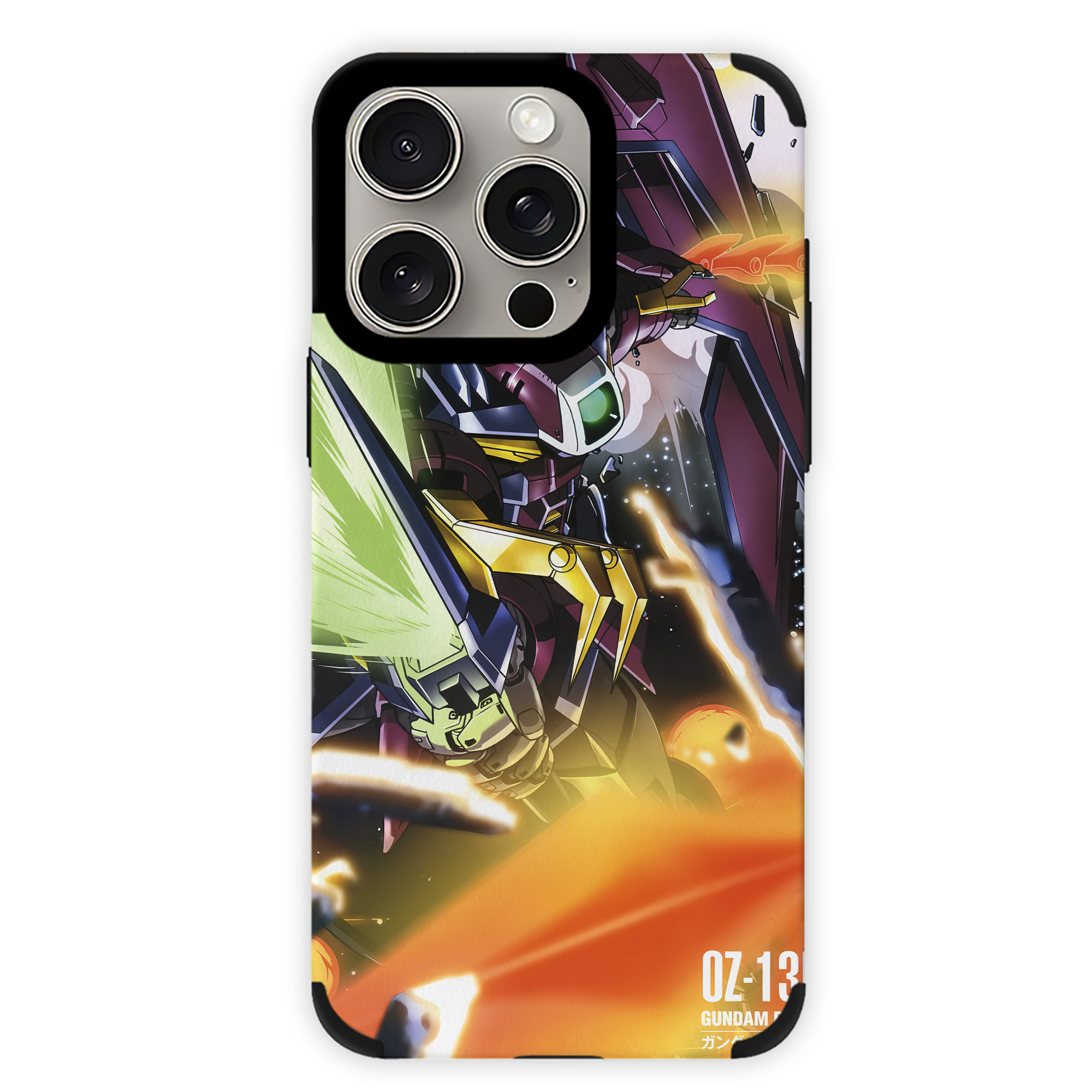 （画像用） 機動戦士ガンダム Mobile Suit Gundam 【iPhone15ProMax対応】 PUレザー スマホケース 耐衝撃＆黄変防止