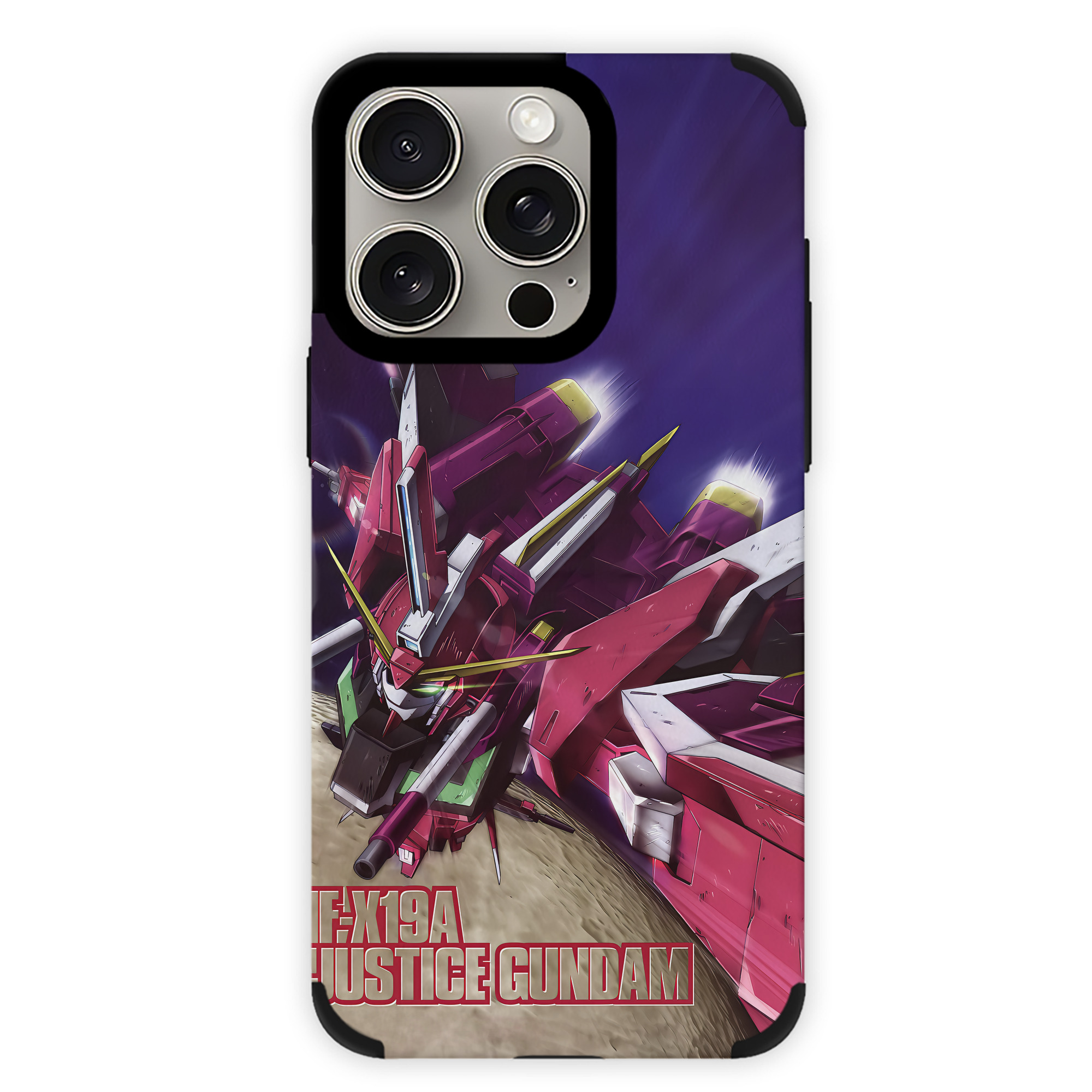 （画像用） 機動戦士ガンダム Mobile Suit Gundam 【iPhone15ProMax対応】 PUレザー スマホケース 耐衝撃＆黄変防止