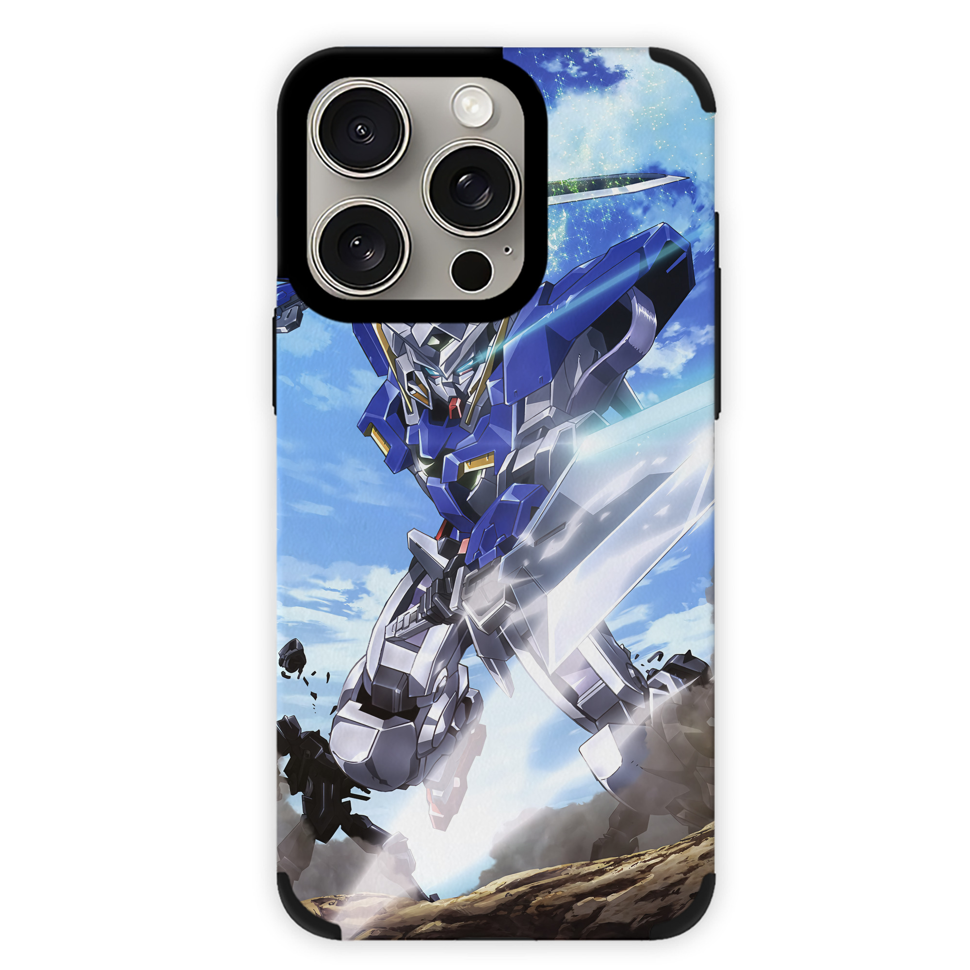 （画像用） 機動戦士ガンダム Mobile Suit Gundam 【iPhone15ProMax対応】 PUレザー スマホケース 耐衝撃＆黄変防止
