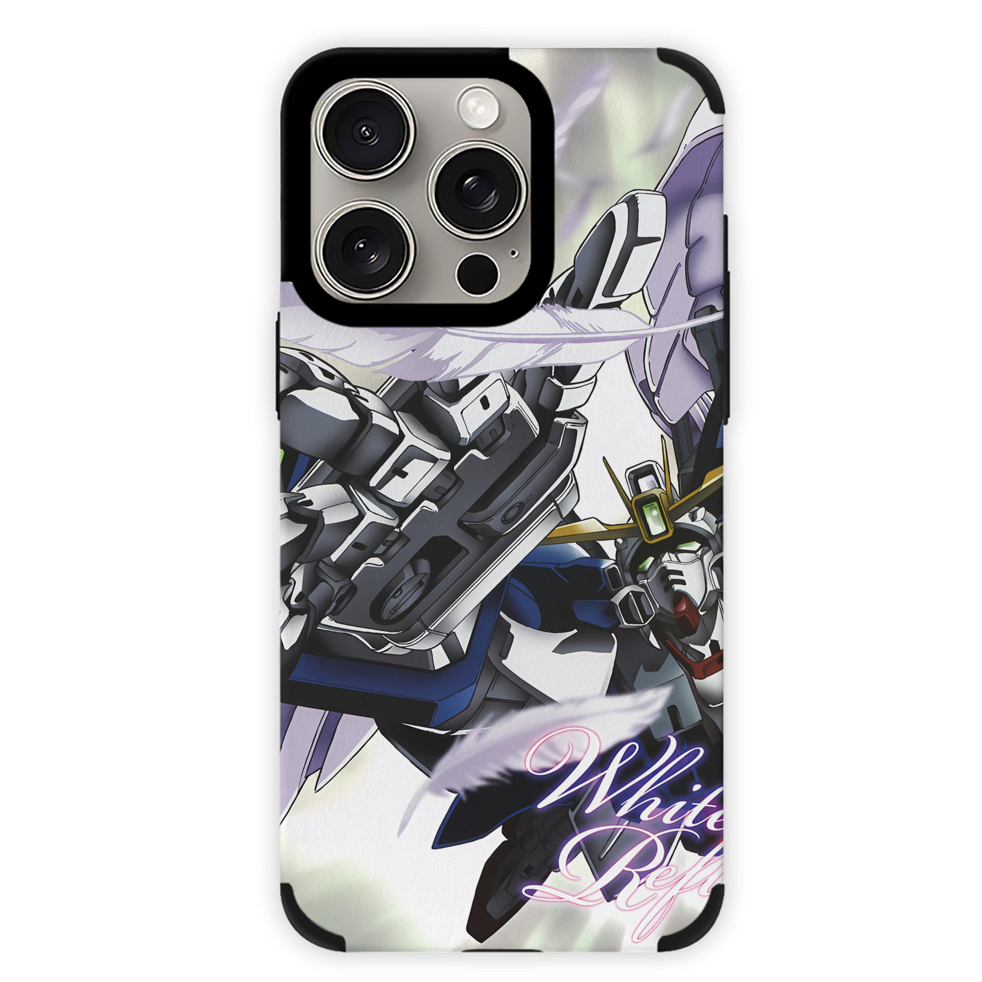 （画像用） 機動戦士ガンダム Mobile Suit Gundam 【iPhone15ProMax対応】 PUレザー スマホケース 耐衝撃＆黄変防止