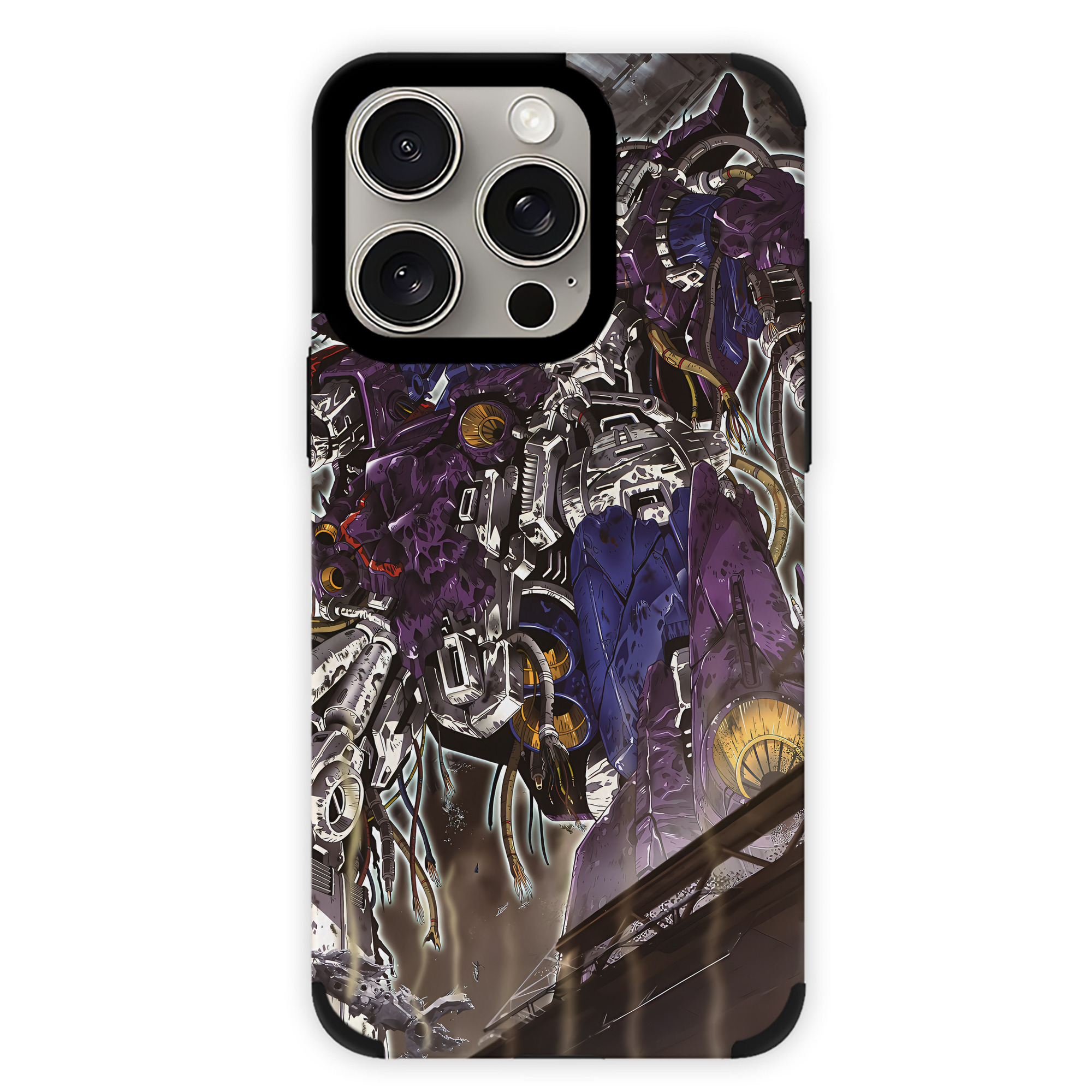 （画像用） 機動戦士ガンダム Mobile Suit Gundam 【iPhone15ProMax対応】 PUレザー スマホケース 耐衝撃＆黄変防止
