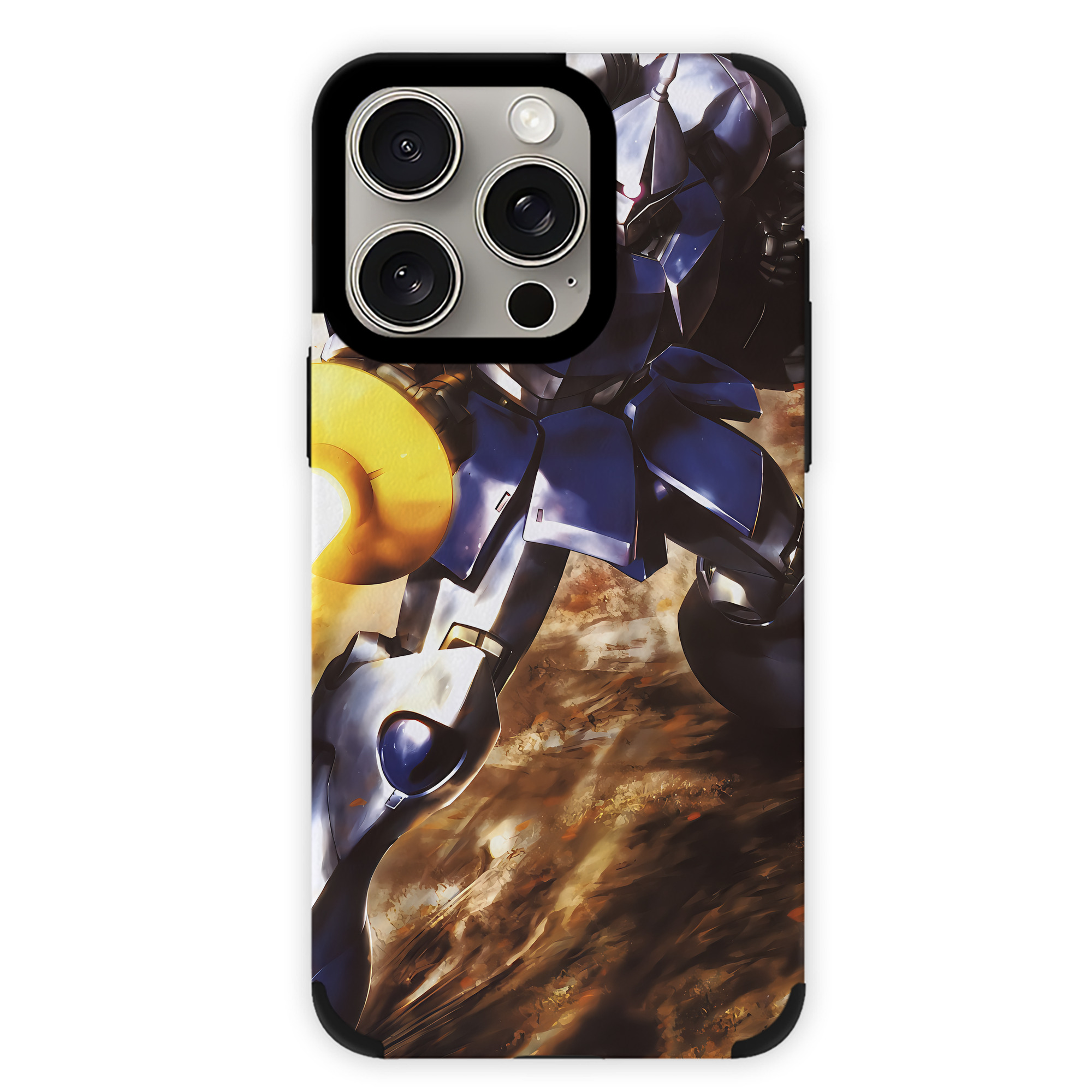 （画像用） 機動戦士ガンダム Mobile Suit Gundam 【iPhone15ProMax対応】 PUレザー スマホケース 耐衝撃＆黄変防止
