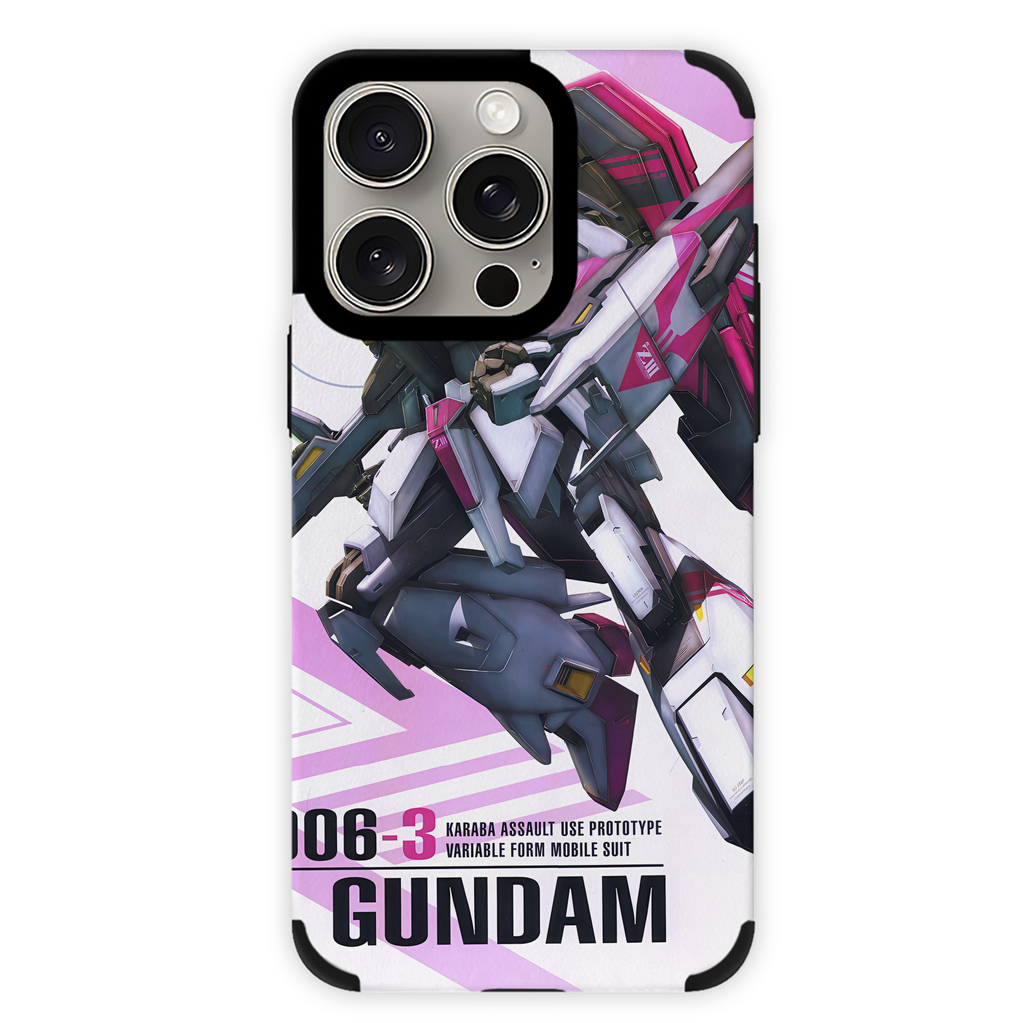 （画像用） 機動戦士ガンダム Mobile Suit Gundam 【iPhone15ProMax対応】 PUレザー スマホケース 耐衝撃＆黄変防止