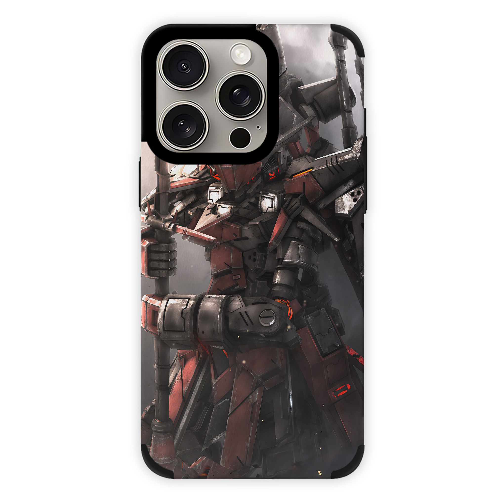 （画像用） 機動戦士ガンダム Mobile Suit Gundam 【iPhone15ProMax対応】 PUレザー スマホケース 耐衝撃＆黄変防止