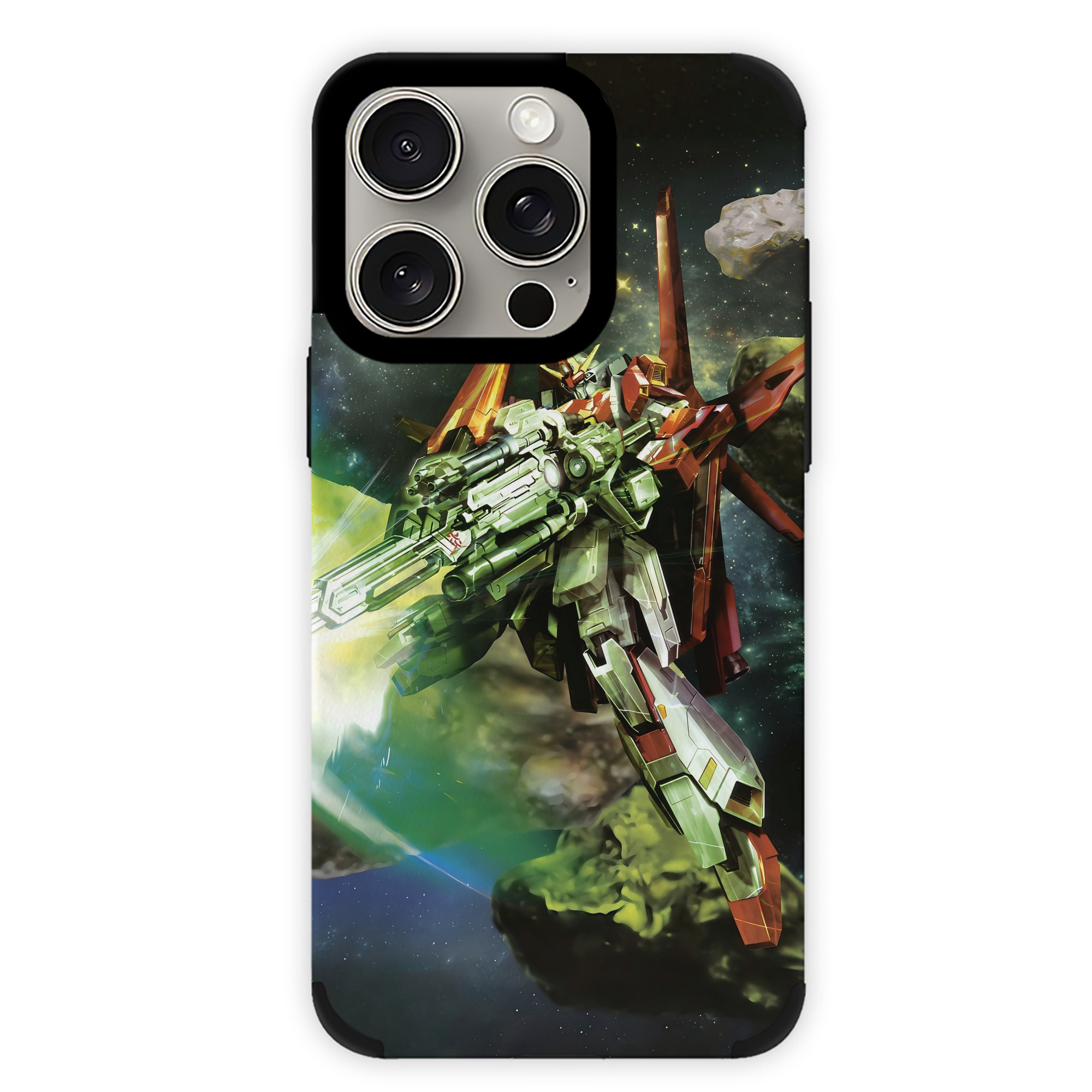 （画像用） 機動戦士ガンダム Mobile Suit Gundam 【iPhone15ProMax対応】 PUレザー スマホケース 耐衝撃＆黄変防止