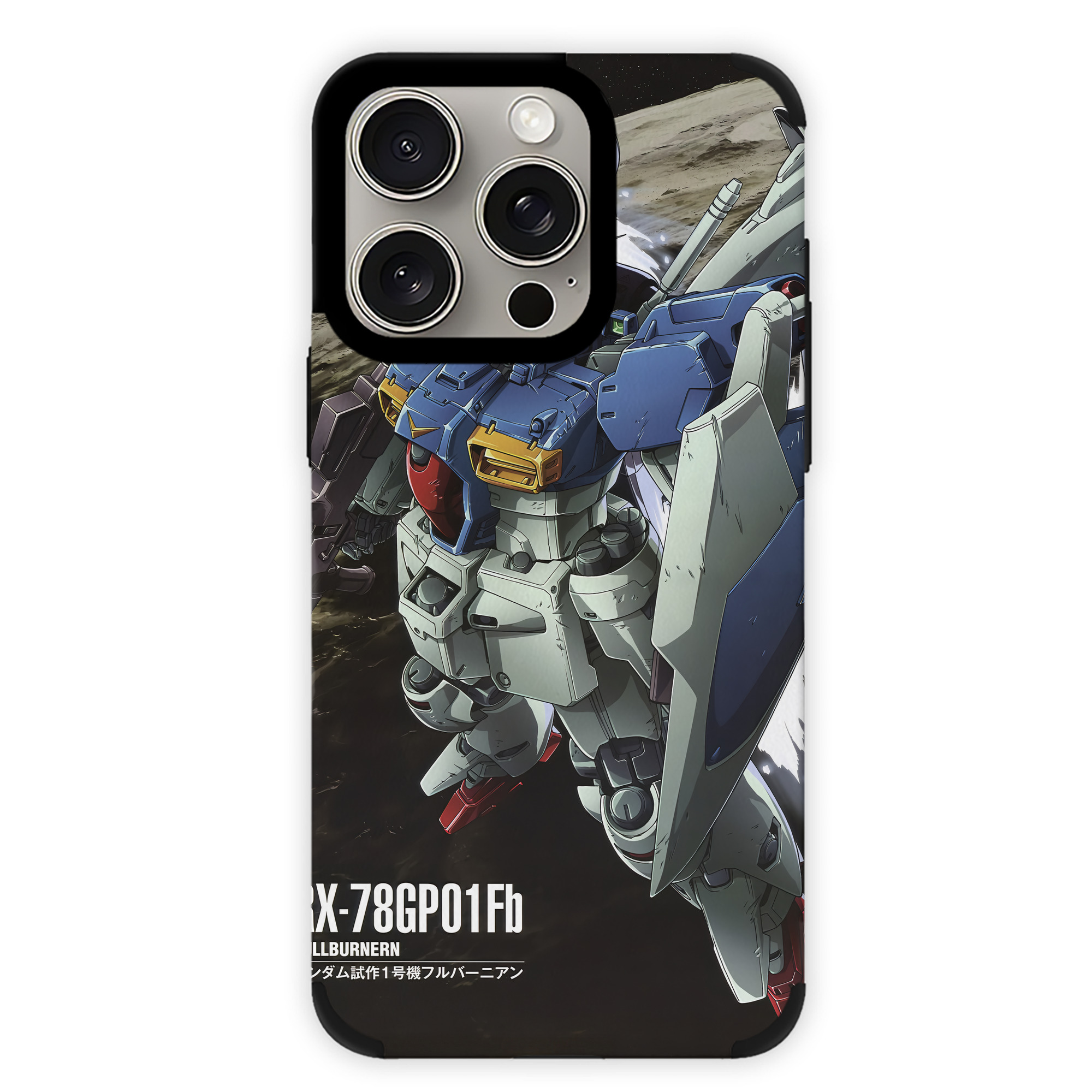 （画像用） 機動戦士ガンダム Mobile Suit Gundam 【iPhone15ProMax対応】 PUレザー スマホケース 耐衝撃＆黄変防止