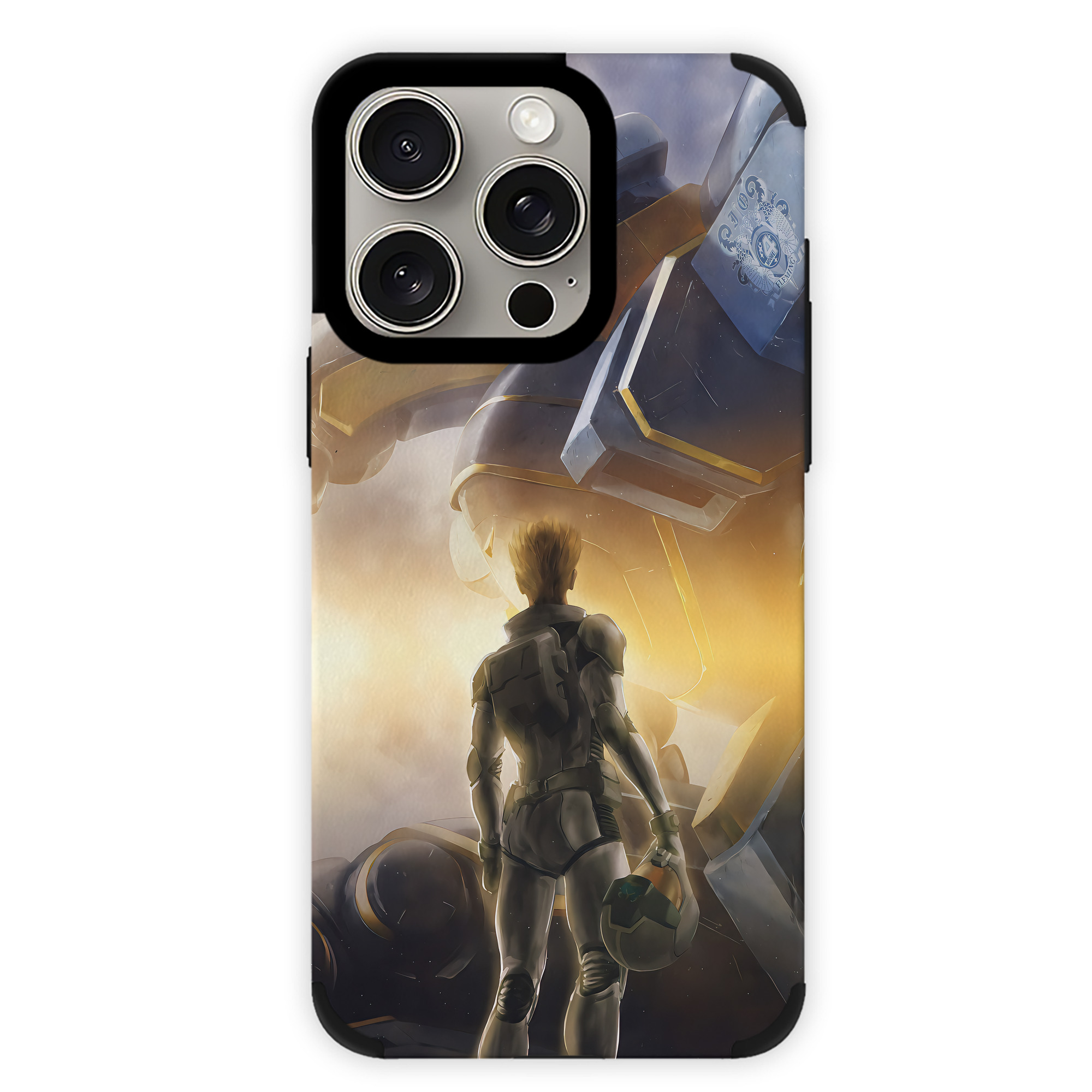 （画像用） 機動戦士ガンダム Mobile Suit Gundam 【iPhone15ProMax対応】 PUレザー スマホケース 耐衝撃＆黄変防止