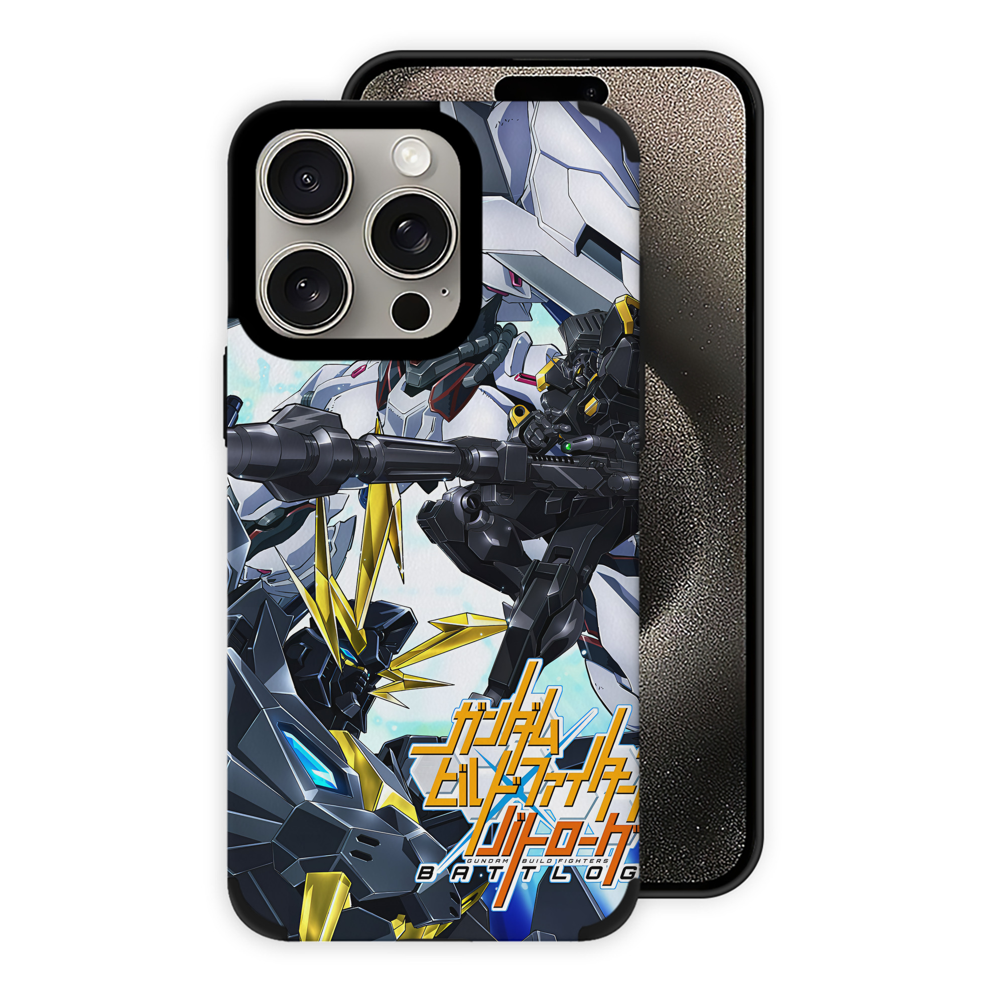 （画像用） 機動戦士ガンダム Mobile Suit Gundam 【iPhone15ProMax対応】 PUレザー スマホケース 耐衝撃＆黄変防止