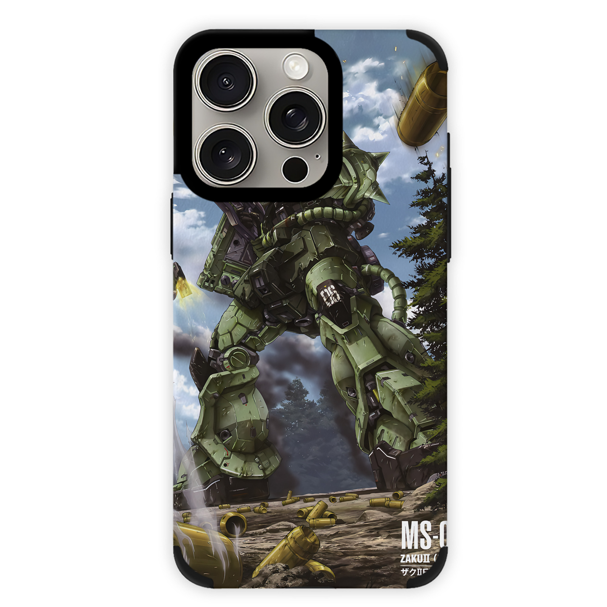 （画像用） 機動戦士ガンダム Mobile Suit Gundam 【iPhone15ProMax対応】 PUレザー スマホケース 耐衝撃＆黄変防止