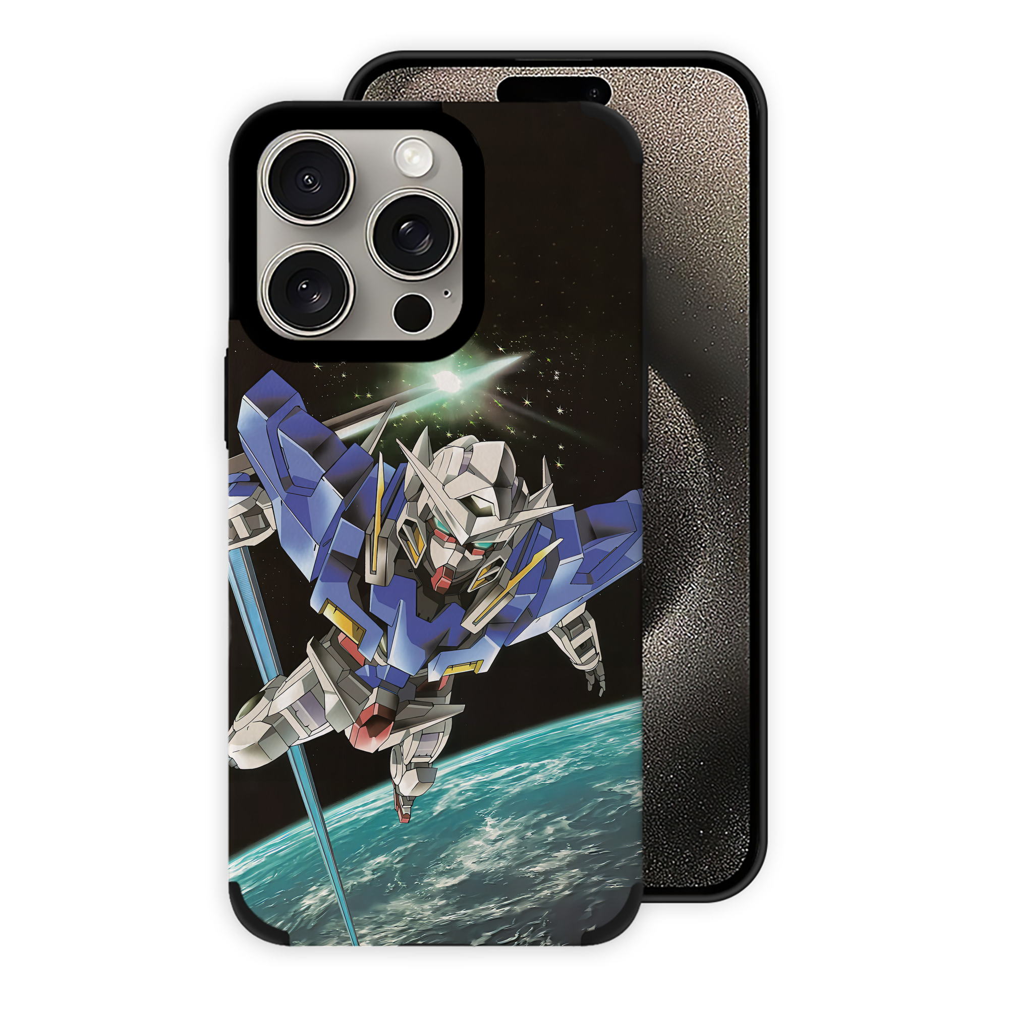 （画像用） 機動戦士ガンダム Mobile Suit Gundam 【iPhone15ProMax対応】 PUレザー スマホケース 耐衝撃＆黄変防止
