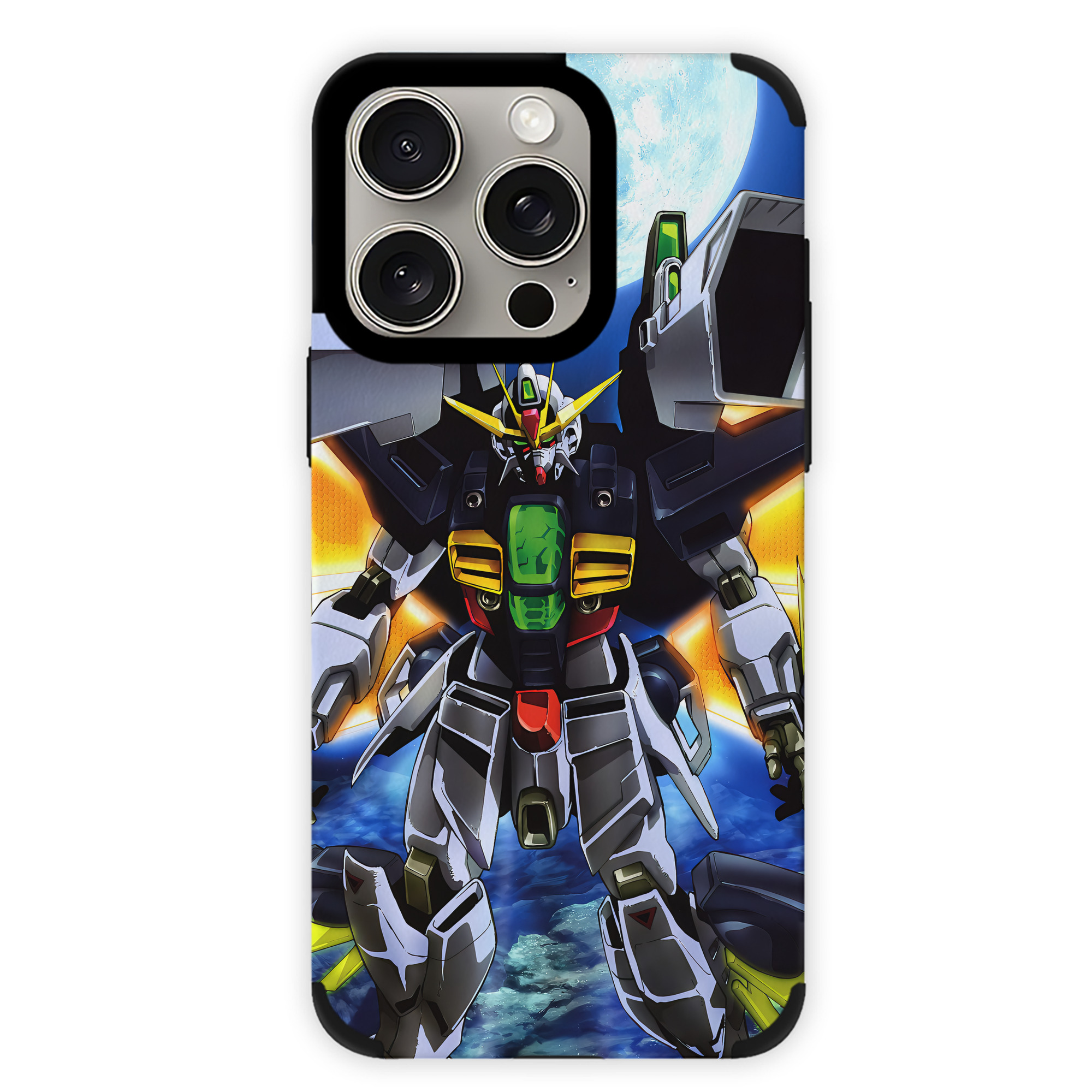 （画像用） 機動戦士ガンダム Mobile Suit Gundam 【iPhone15ProMax対応】 PUレザー スマホケース 耐衝撃＆黄変防止