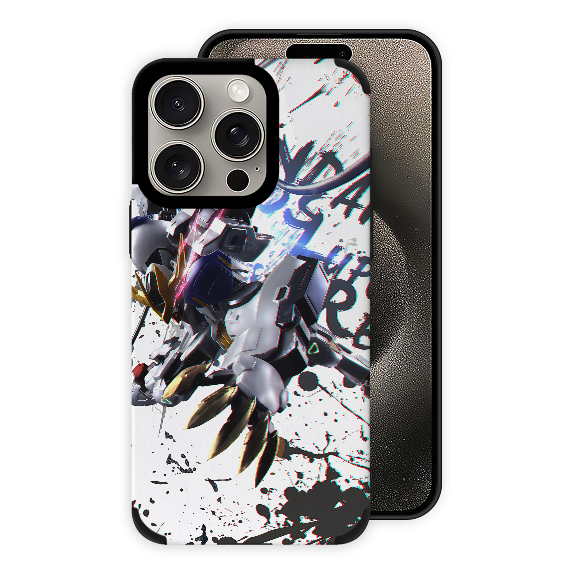 （画像用） 機動戦士ガンダム Mobile Suit Gundam 【iPhone15ProMax対応】 PUレザー スマホケース 耐衝撃＆黄変防止