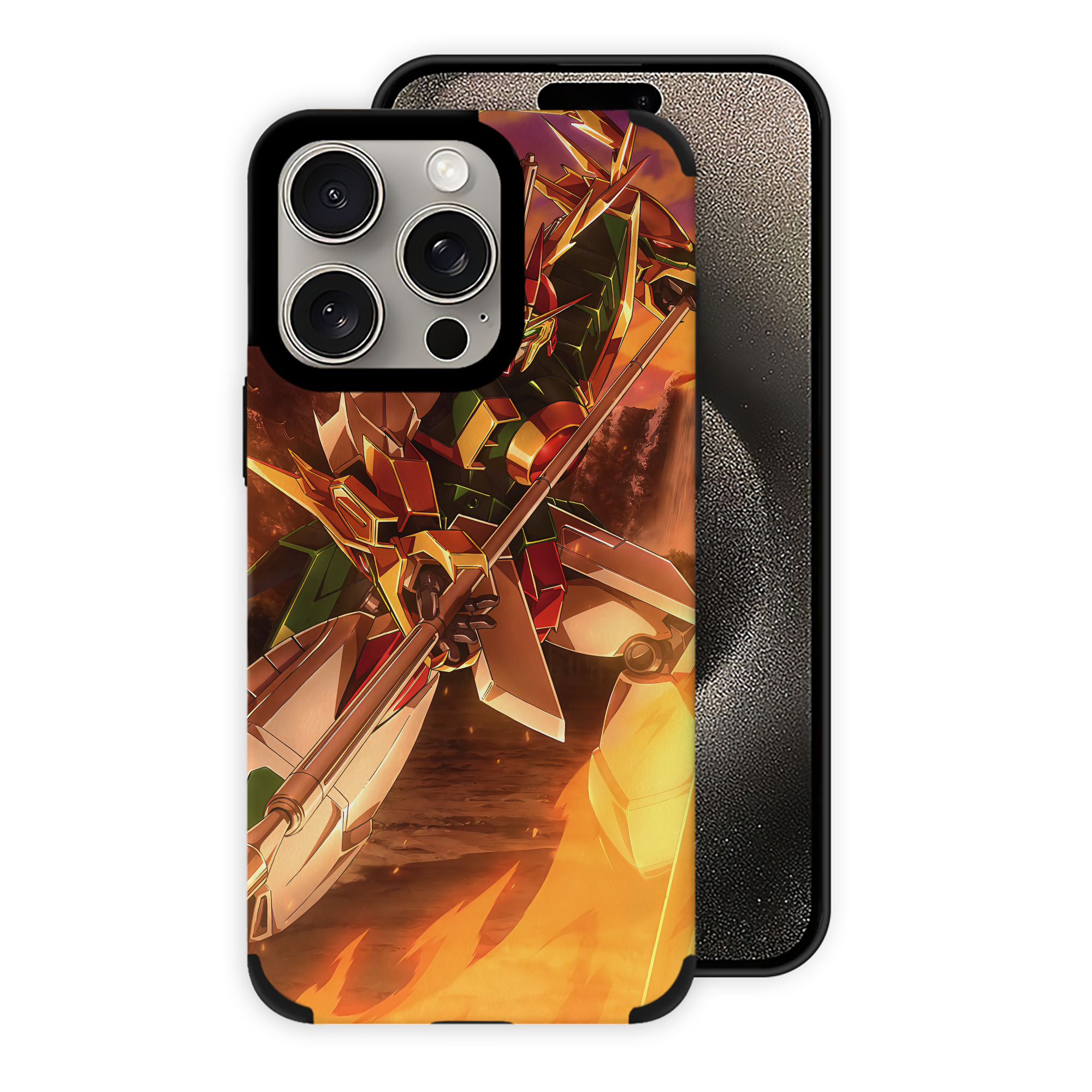 （画像用） 機動戦士ガンダム Mobile Suit Gundam 【iPhone15ProMax対応】 PUレザー スマホケース 耐衝撃＆黄変防止