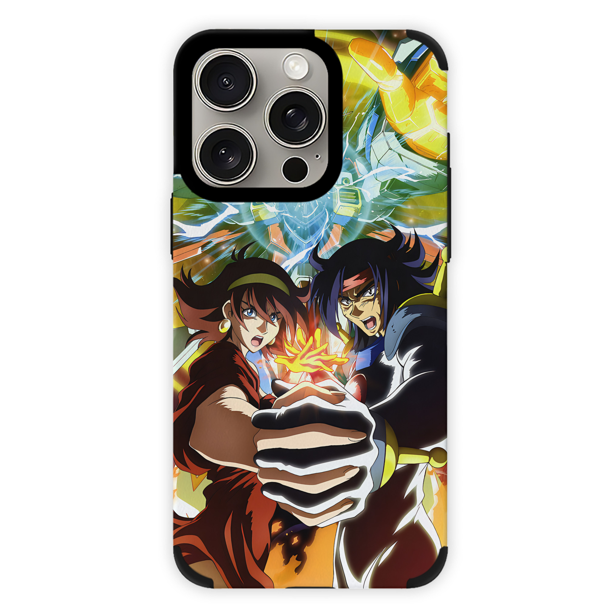 （画像用） 機動戦士ガンダム Mobile Suit Gundam 【iPhone15ProMax対応】 PUレザー スマホケース 耐衝撃＆黄変防止
