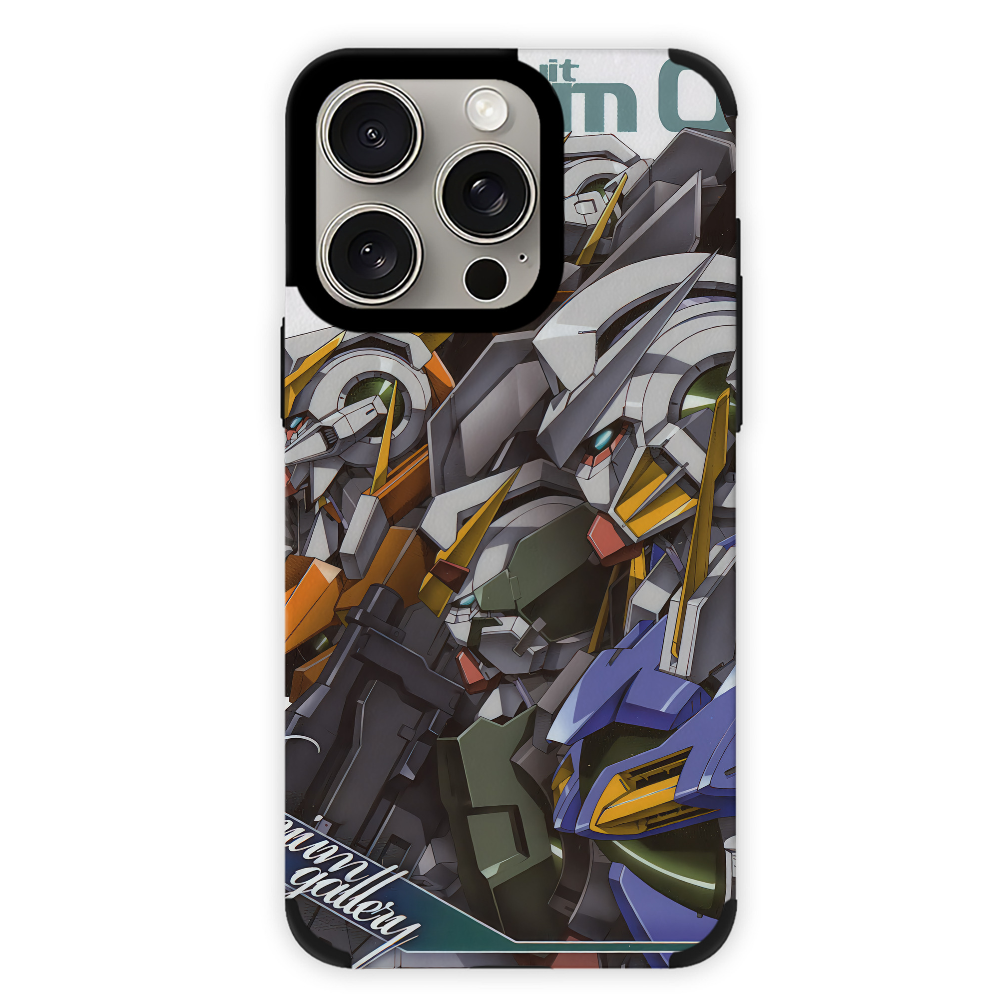（画像用） 機動戦士ガンダム Mobile Suit Gundam 【iPhone15ProMax対応】 PUレザー スマホケース 耐衝撃＆黄変防止