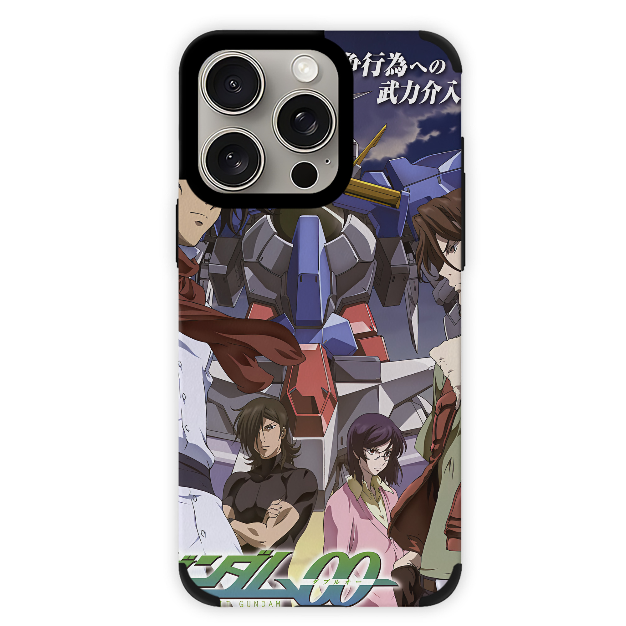 （画像用） 機動戦士ガンダム Mobile Suit Gundam 【iPhone15ProMax対応】 PUレザー スマホケース 耐衝撃＆黄変防止