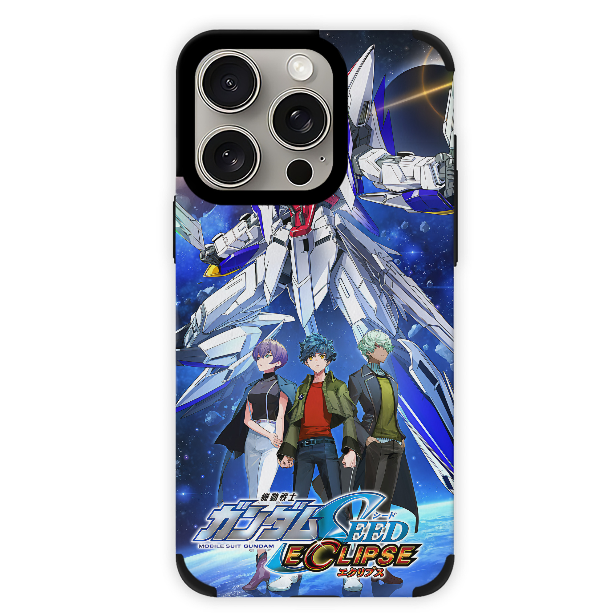 （画像用） 機動戦士ガンダム Mobile Suit Gundam 【iPhone15ProMax対応】 PUレザー スマホケース 耐衝撃＆黄変防止