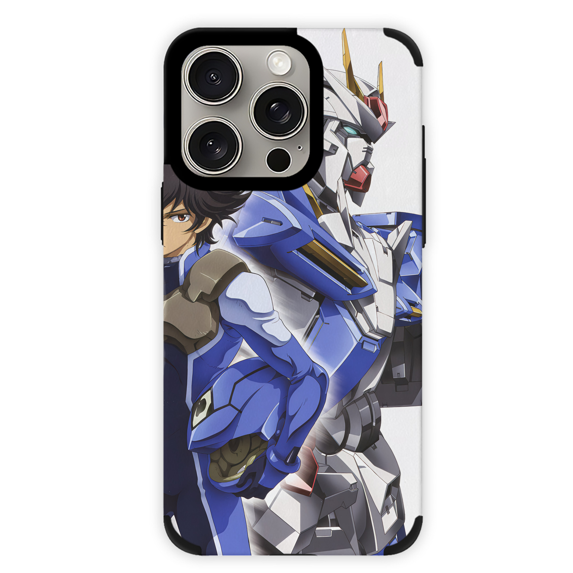 （画像用） 機動戦士ガンダム Mobile Suit Gundam 【iPhone15ProMax対応】 PUレザー スマホケース 耐衝撃＆黄変防止