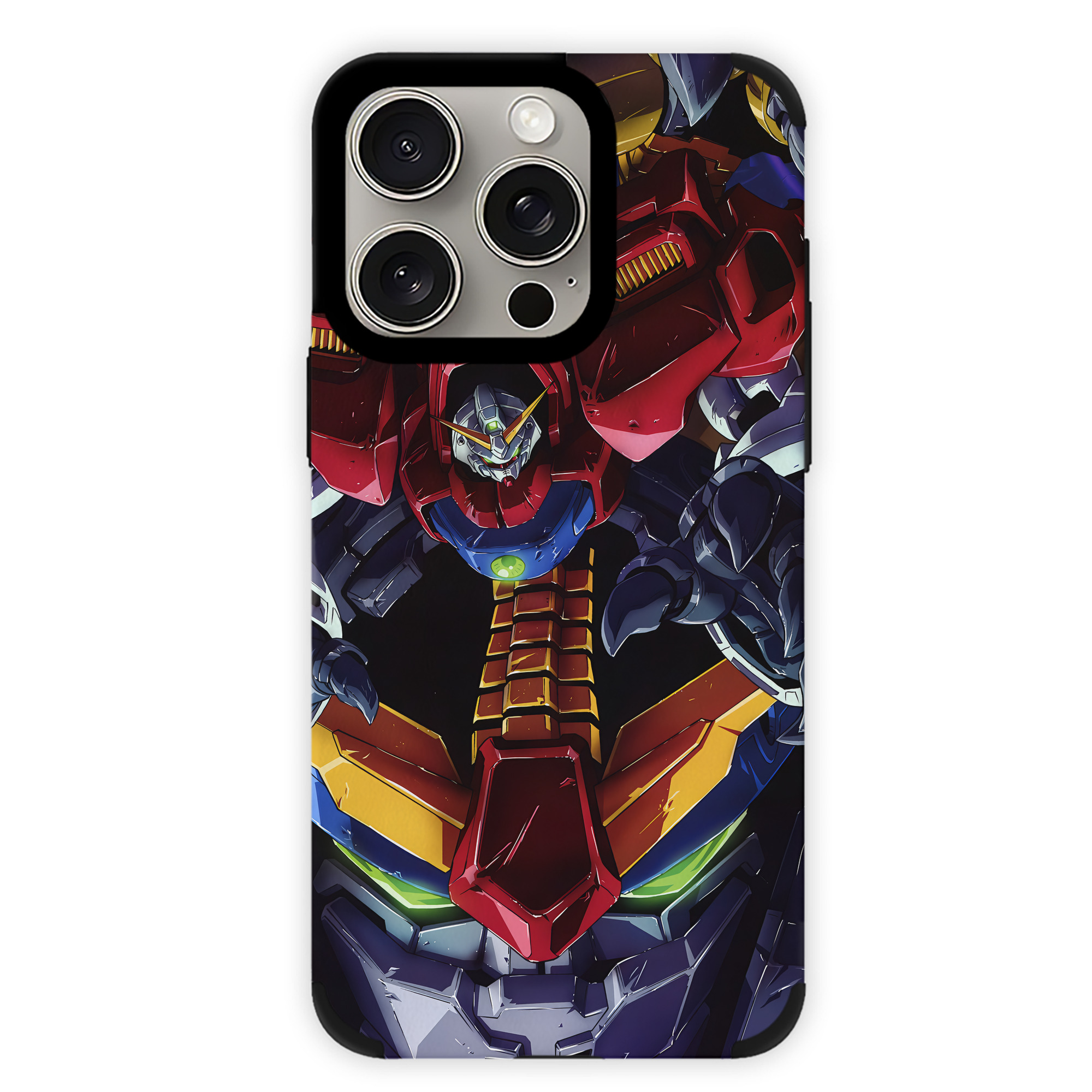 （画像用） 機動戦士ガンダム Mobile Suit Gundam 【iPhone15ProMax対応】 PUレザー スマホケース 耐衝撃＆黄変防止