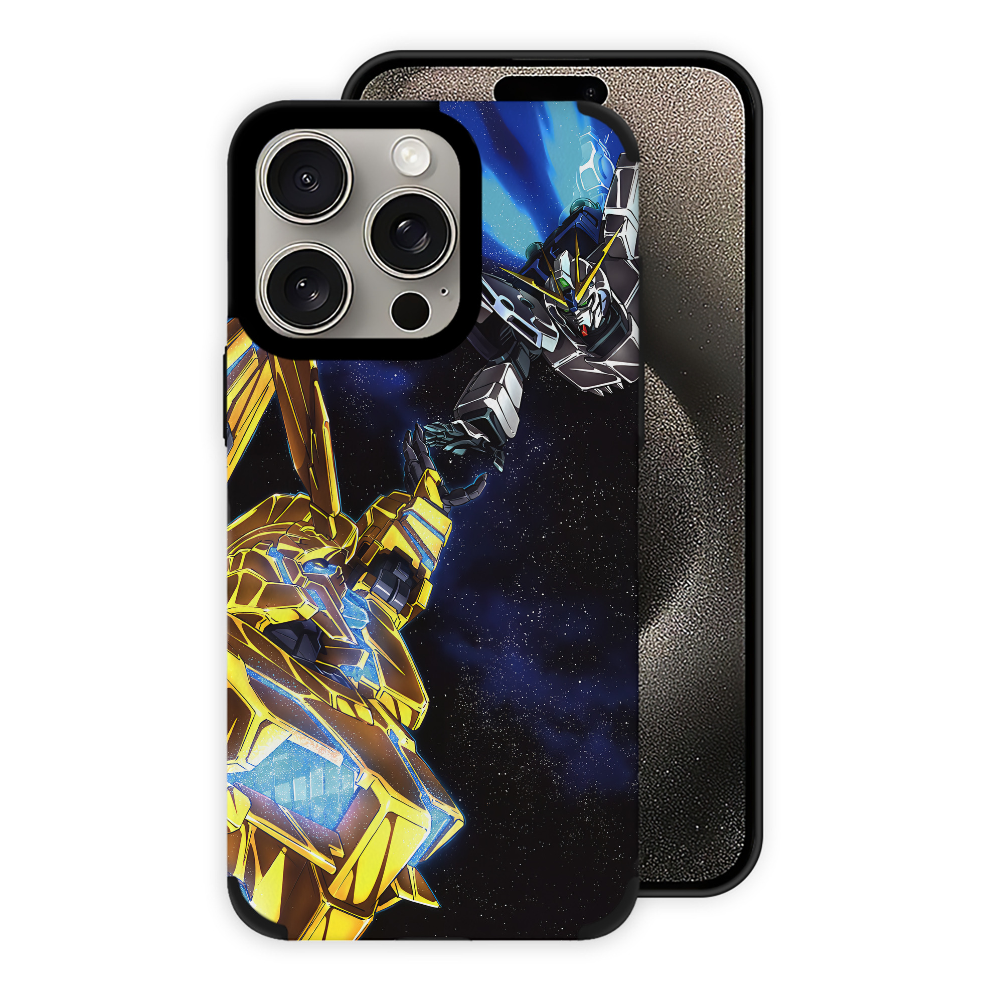 （画像用） 機動戦士ガンダム Mobile Suit Gundam 【iPhone15ProMax対応】 PUレザー スマホケース 耐衝撃＆黄変防止