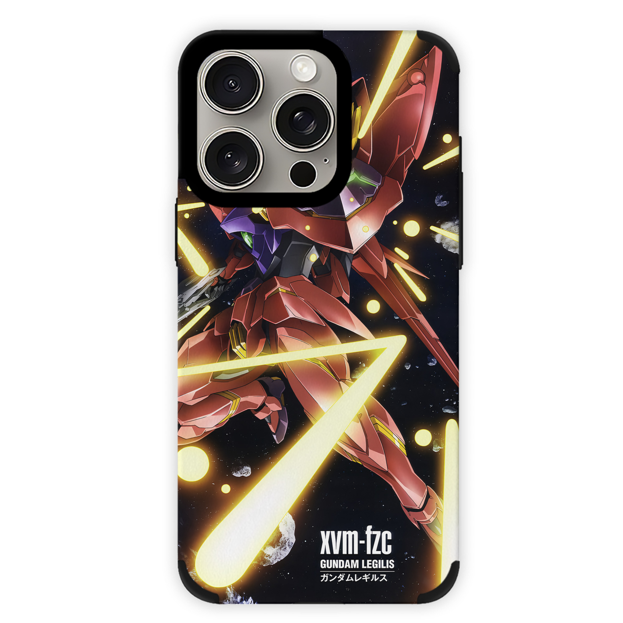 （画像用） 機動戦士ガンダム Mobile Suit Gundam 【iPhone15ProMax対応】 PUレザー スマホケース 耐衝撃＆黄変防止