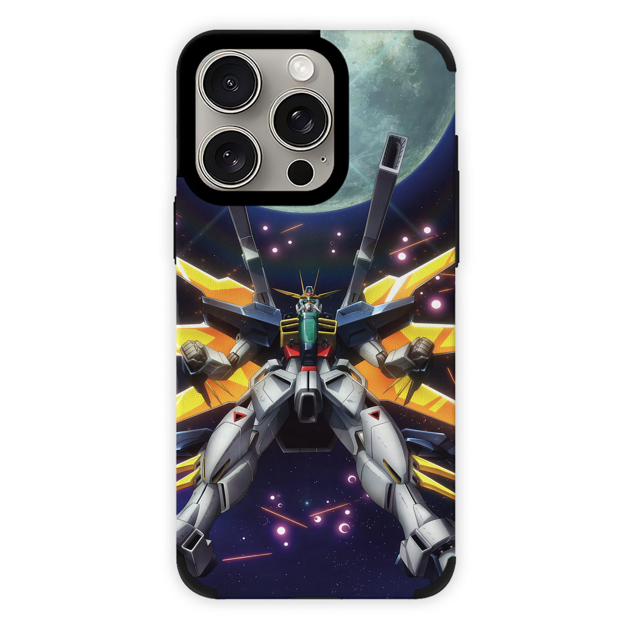 （画像用） 機動戦士ガンダム Mobile Suit Gundam 【iPhone15ProMax対応】 PUレザー スマホケース 耐衝撃＆黄変防止