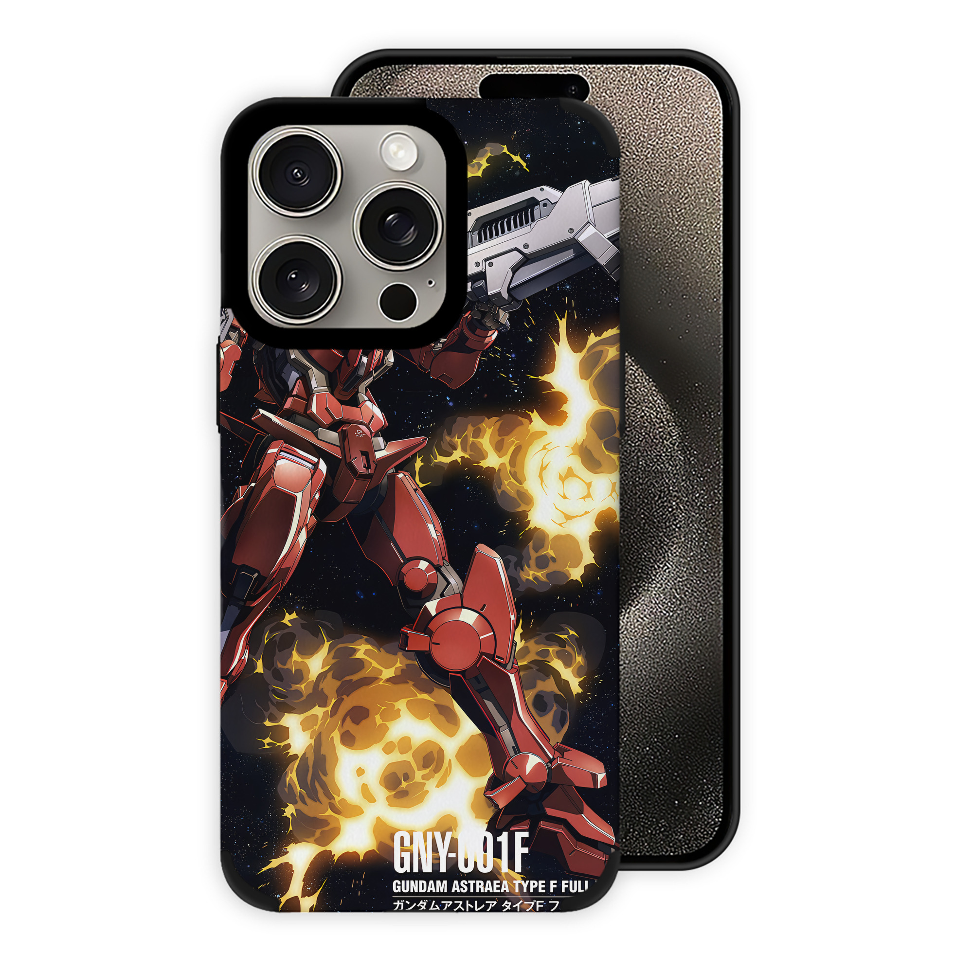 （画像用） 機動戦士ガンダム Mobile Suit Gundam 【iPhone15ProMax対応】 PUレザー スマホケース 耐衝撃＆黄変防止