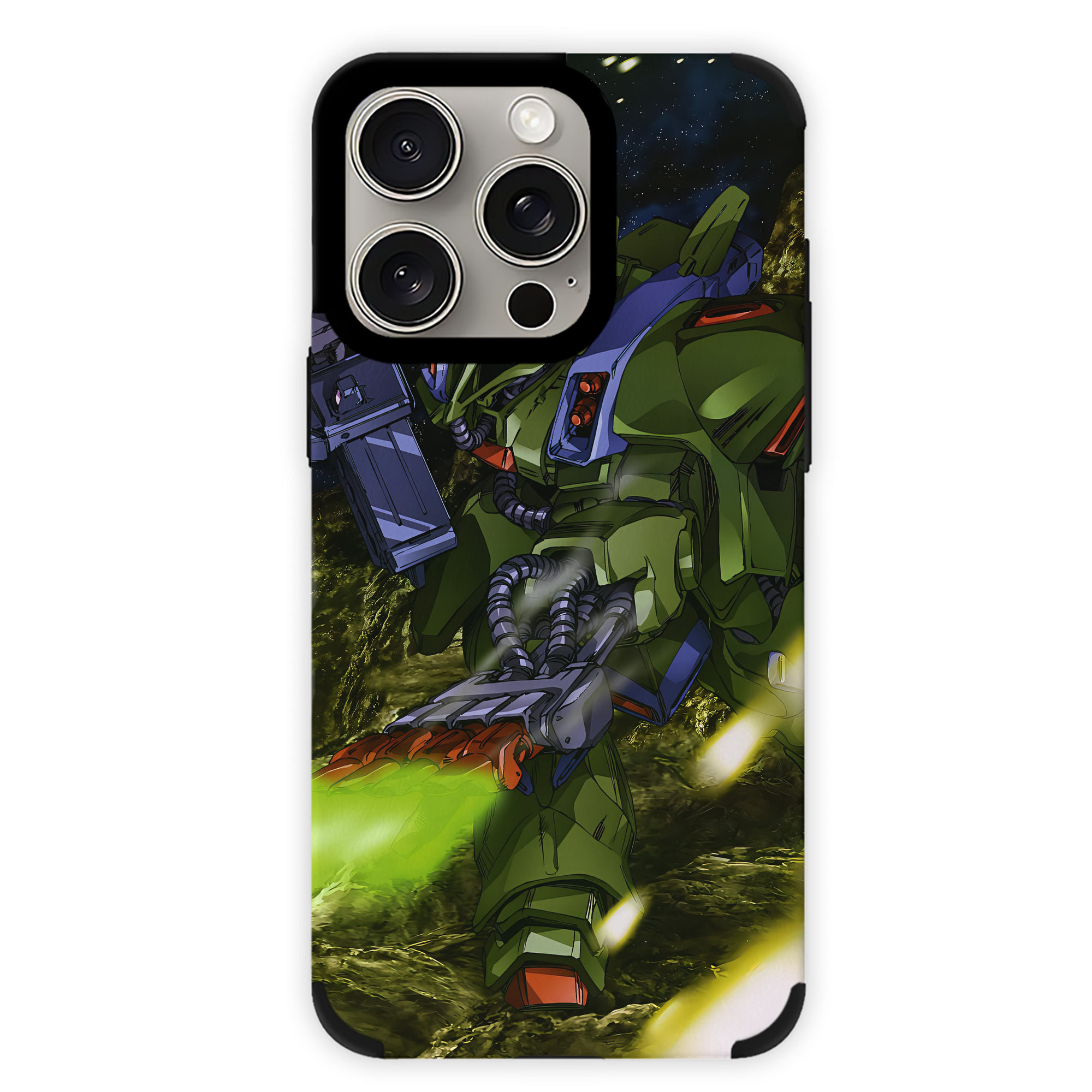 （画像用） 機動戦士ガンダム Mobile Suit Gundam 【iPhone15ProMax対応】 PUレザー スマホケース 耐衝撃＆黄変防止
