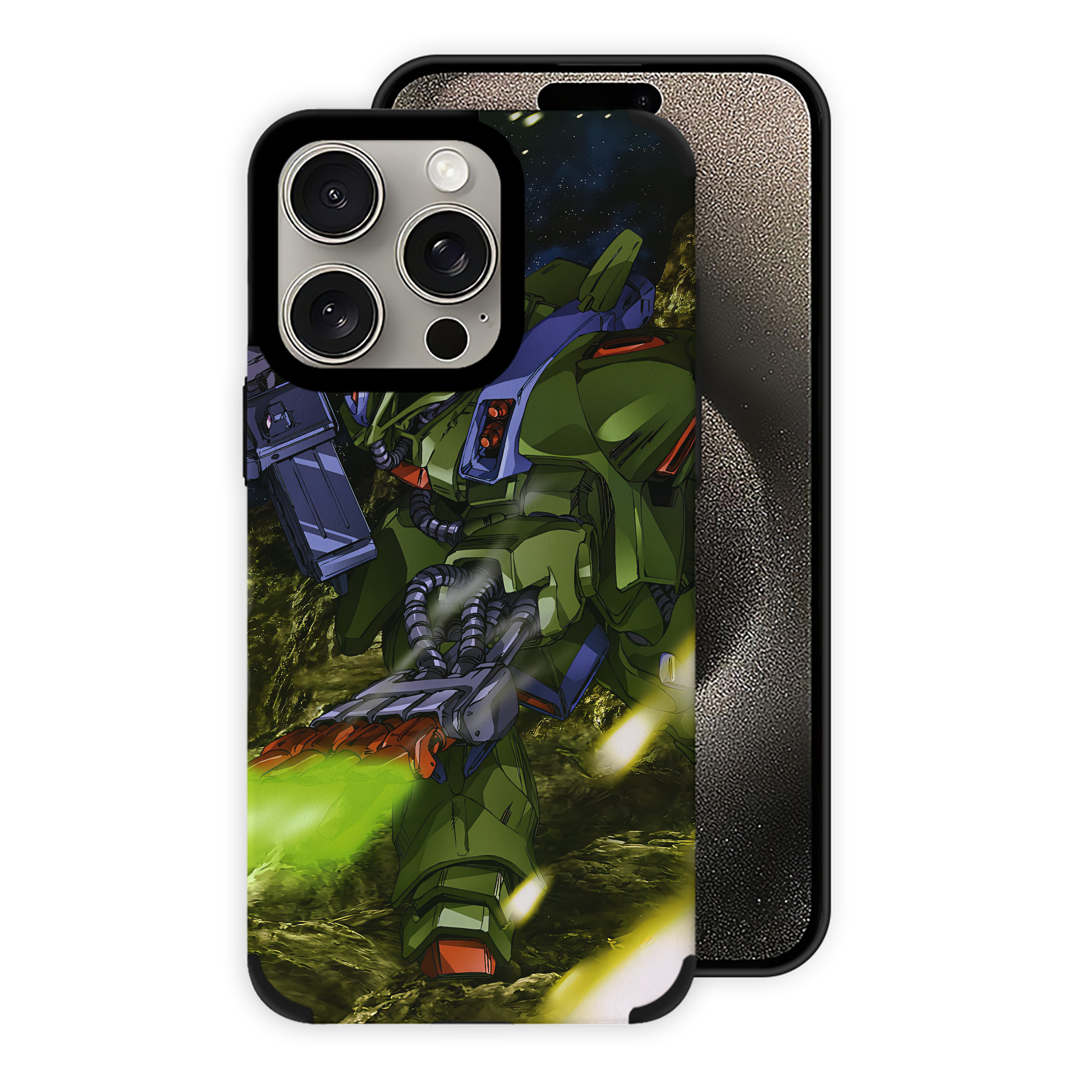 （画像用） 機動戦士ガンダム Mobile Suit Gundam 【iPhone15ProMax対応】 PUレザー スマホケース 耐衝撃＆黄変防止