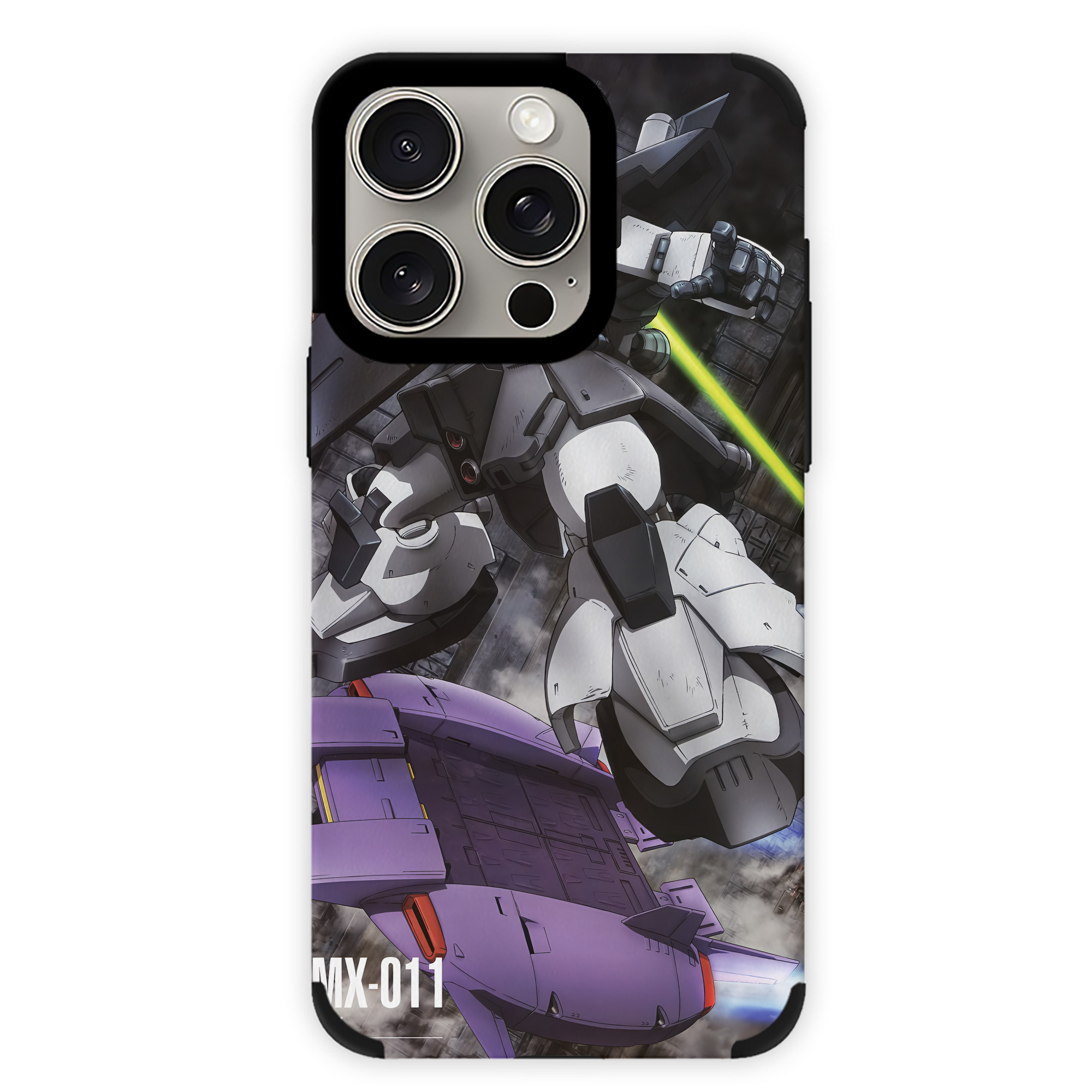 （画像用） 機動戦士ガンダム Mobile Suit Gundam 【iPhone15ProMax対応】 PUレザー スマホケース 耐衝撃＆黄変防止