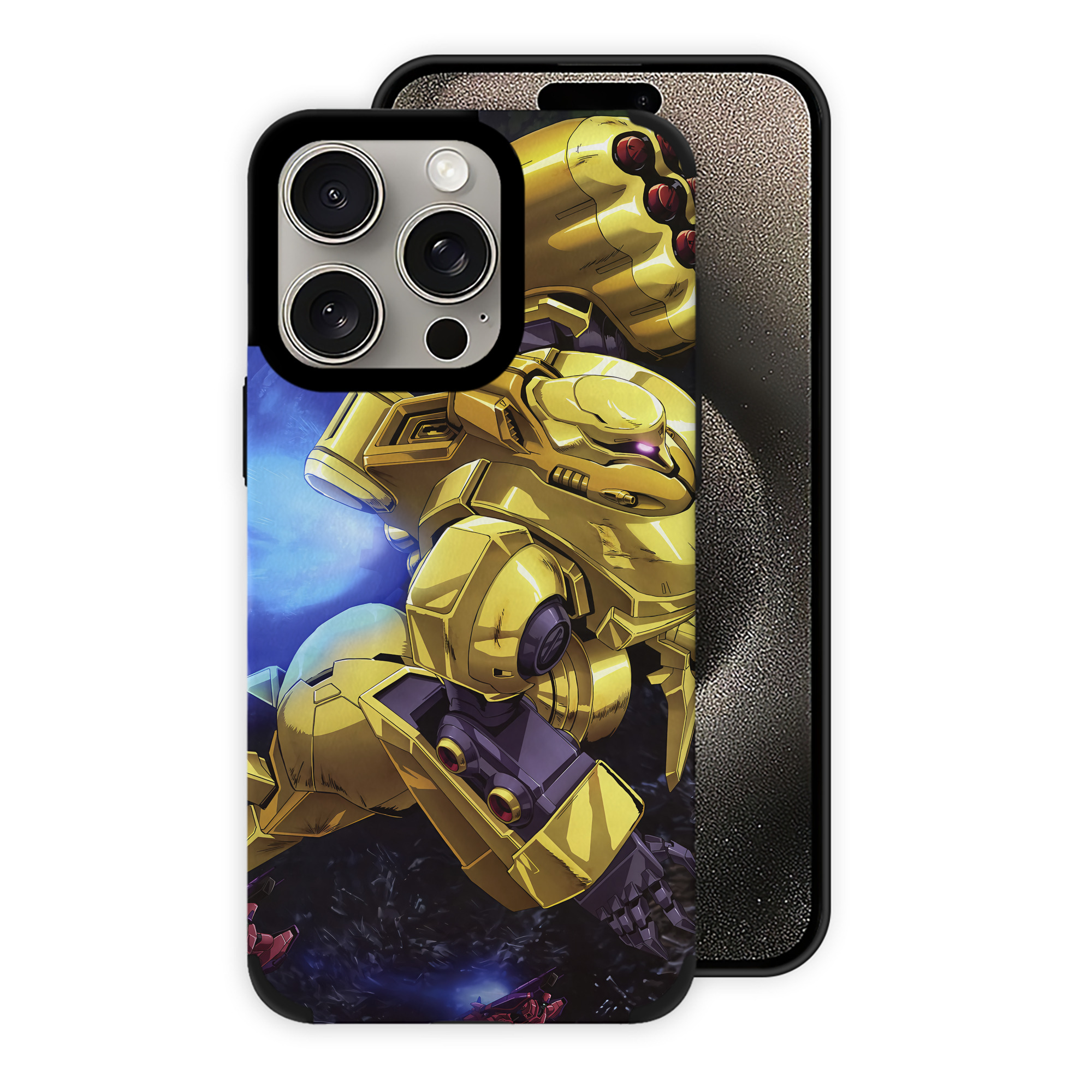 （画像用） 機動戦士ガンダム Mobile Suit Gundam 【iPhone15ProMax対応】 PUレザー スマホケース 耐衝撃＆黄変防止