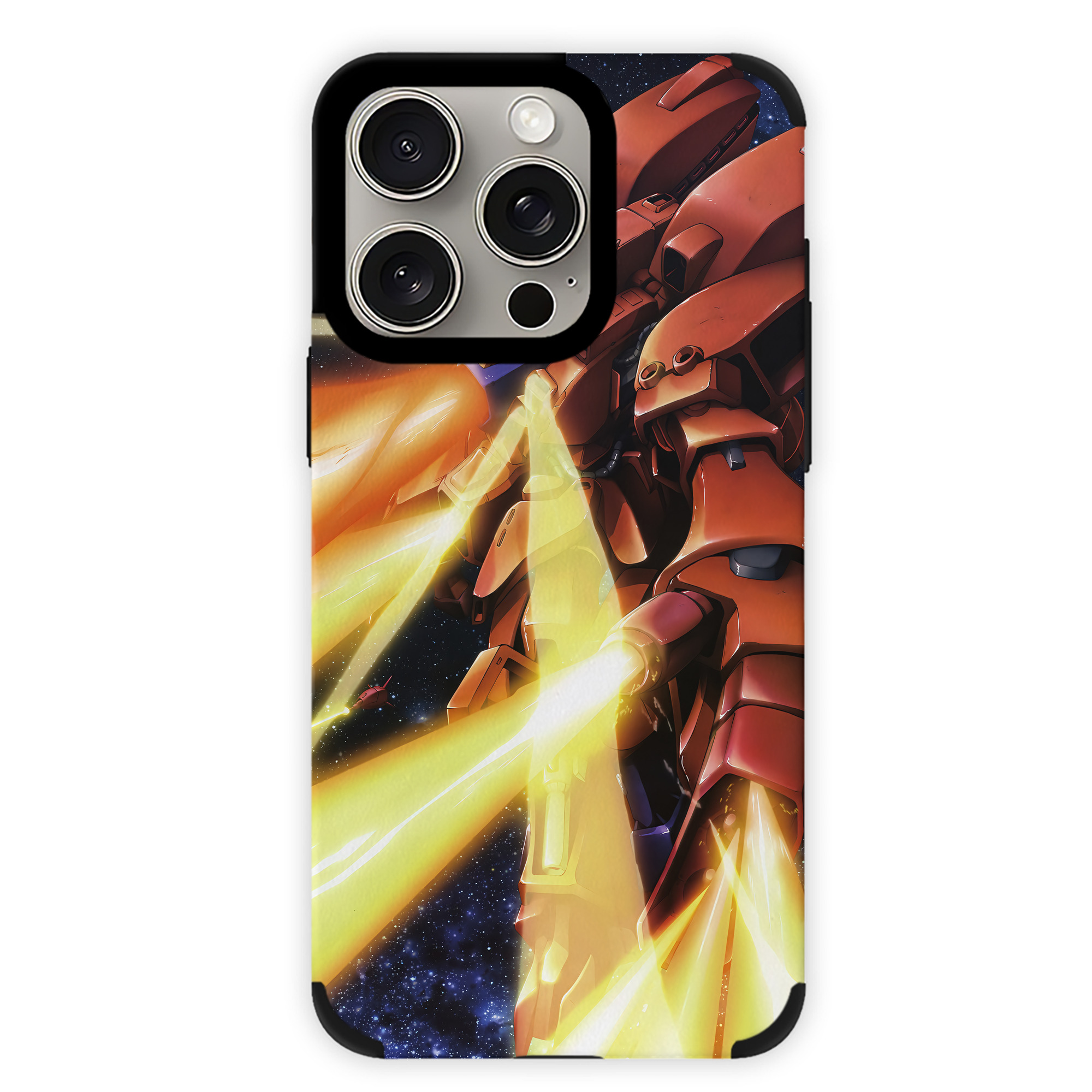 （画像用） 機動戦士ガンダム Mobile Suit Gundam 【iPhone15ProMax対応】 PUレザー スマホケース 耐衝撃＆黄変防止