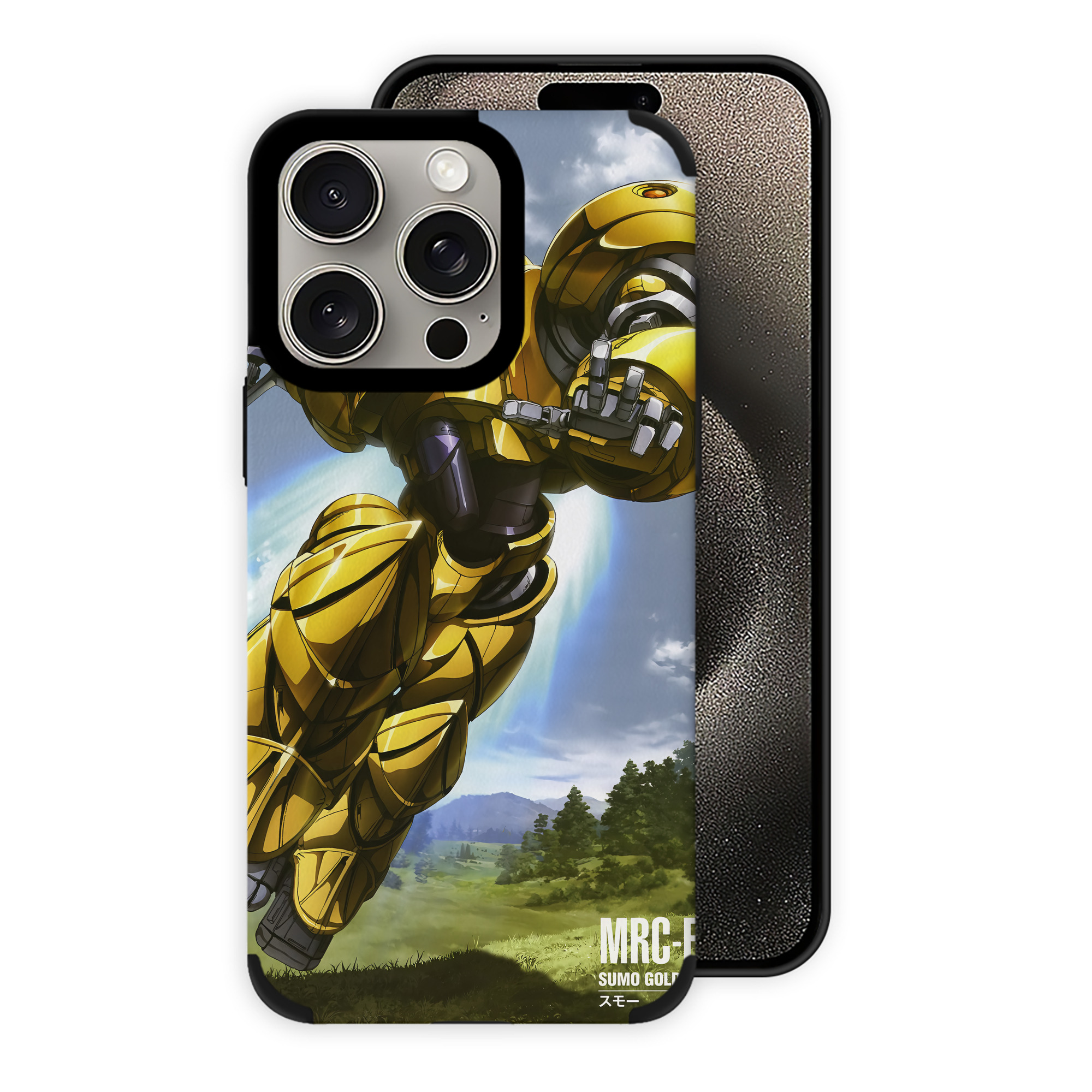 （画像用） 機動戦士ガンダム Mobile Suit Gundam 【iPhone15ProMax対応】 PUレザー スマホケース 耐衝撃＆黄変防止