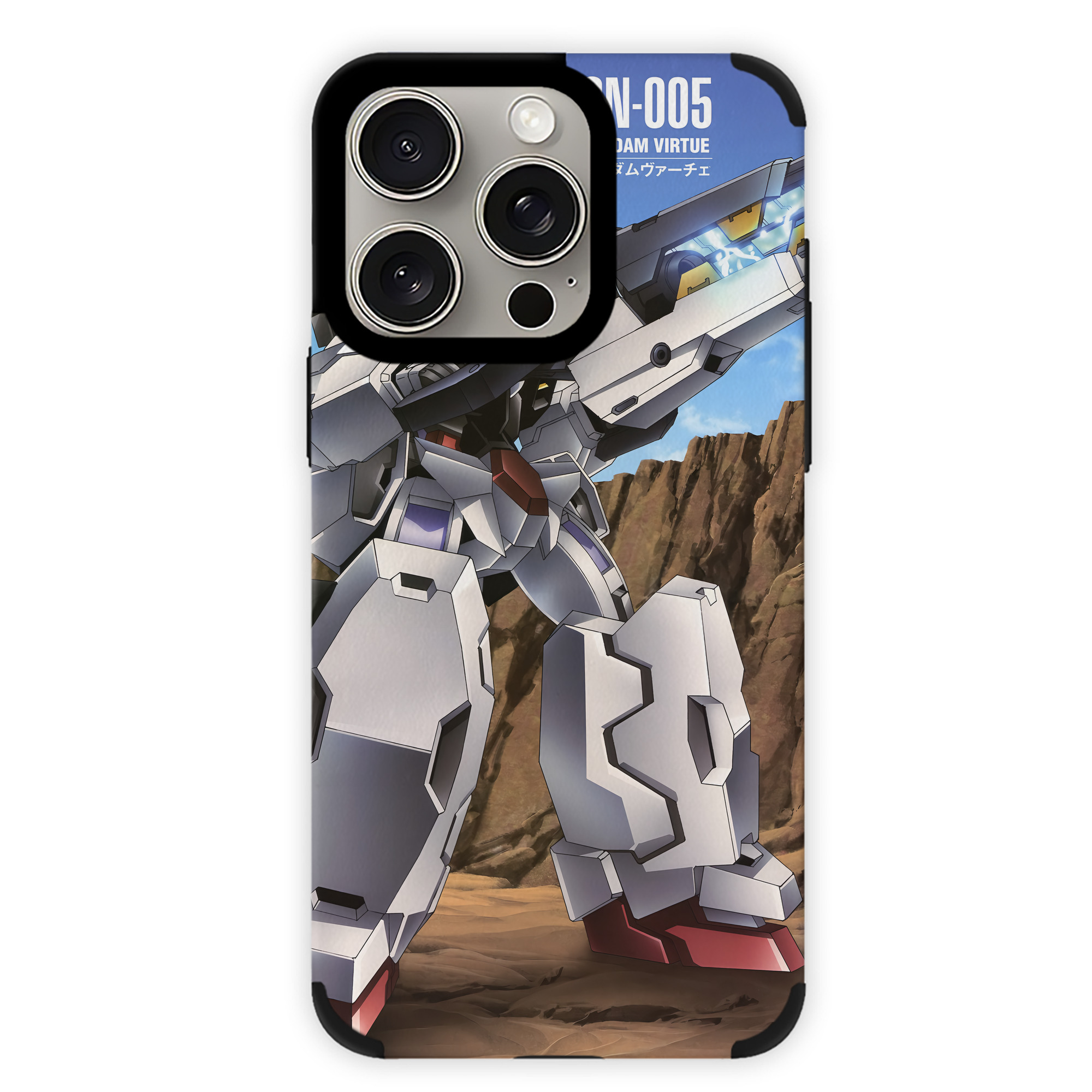 （画像用） 機動戦士ガンダム Mobile Suit Gundam 【iPhone15ProMax対応】 PUレザー スマホケース 耐衝撃＆黄変防止