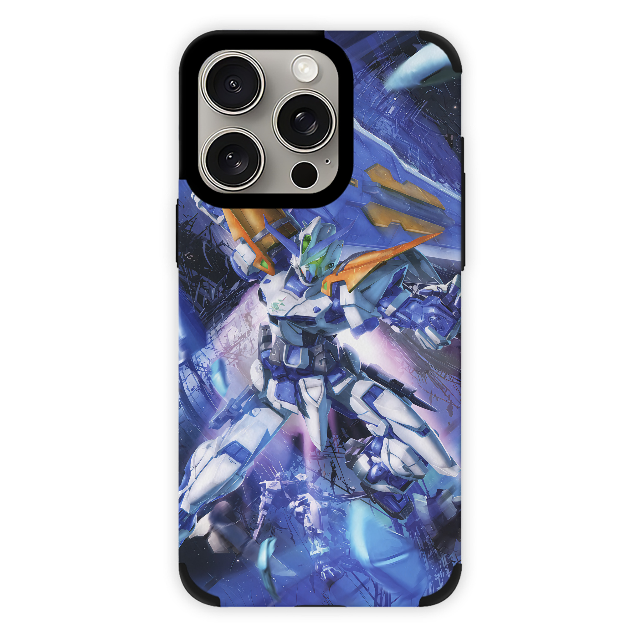 （画像用） 機動戦士ガンダム Mobile Suit Gundam 【iPhone15ProMax対応】 PUレザー スマホケース 耐衝撃＆黄変防止