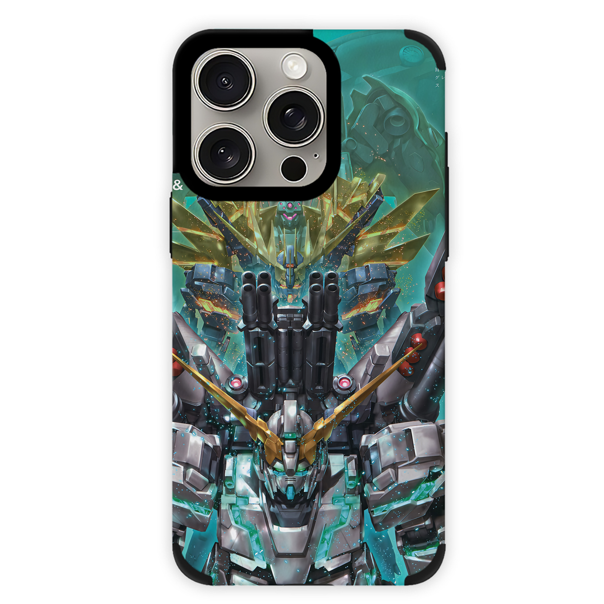 （画像用） 機動戦士ガンダム Mobile Suit Gundam 【iPhone15ProMax対応】 PUレザー スマホケース 耐衝撃＆黄変防止
