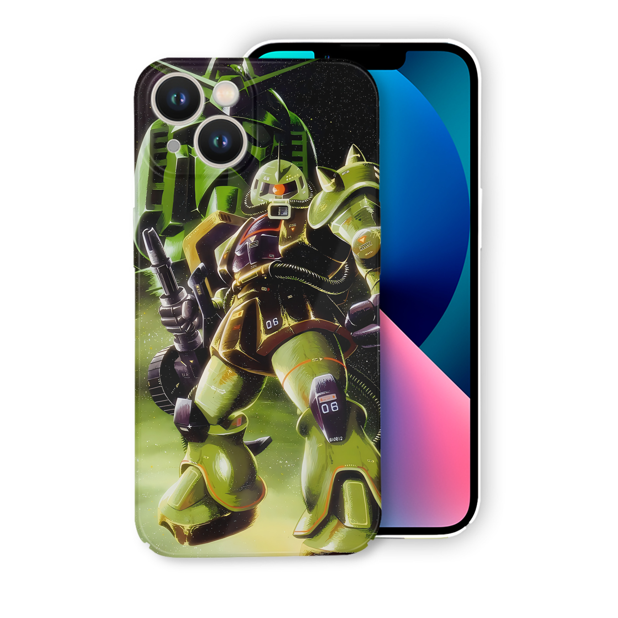 （画像用） 機動戦士ガンダム Mobile Suit Gundam 【iPhone 14シリーズ対応】ハードケース