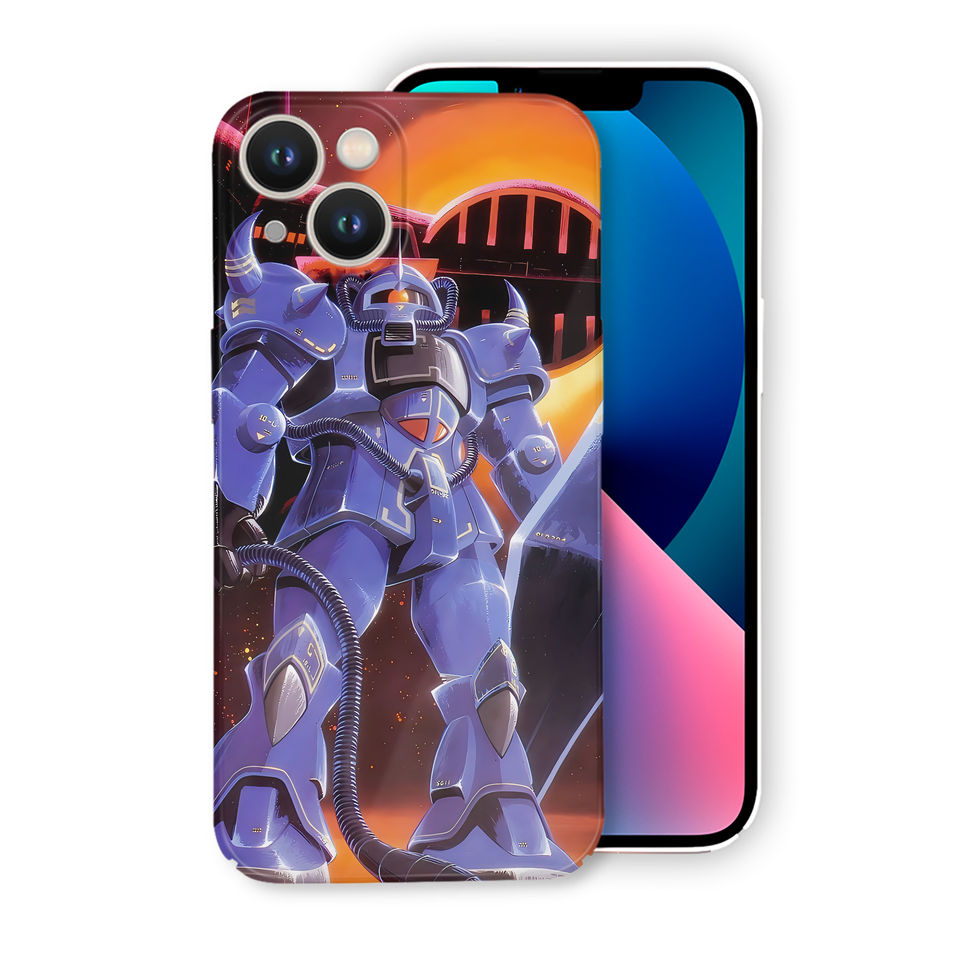 （画像用） 機動戦士ガンダム Mobile Suit Gundam 【iPhone 14シリーズ対応】ハードケース