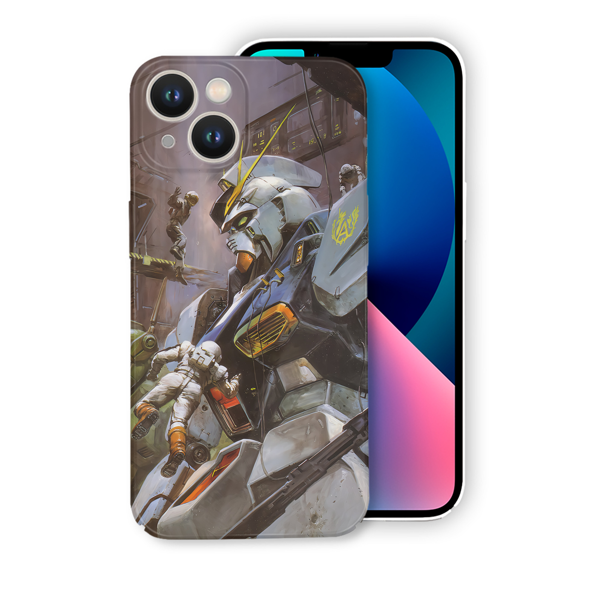 （画像用） 機動戦士ガンダム Mobile Suit Gundam 【iPhone 14シリーズ対応】ハードケース
